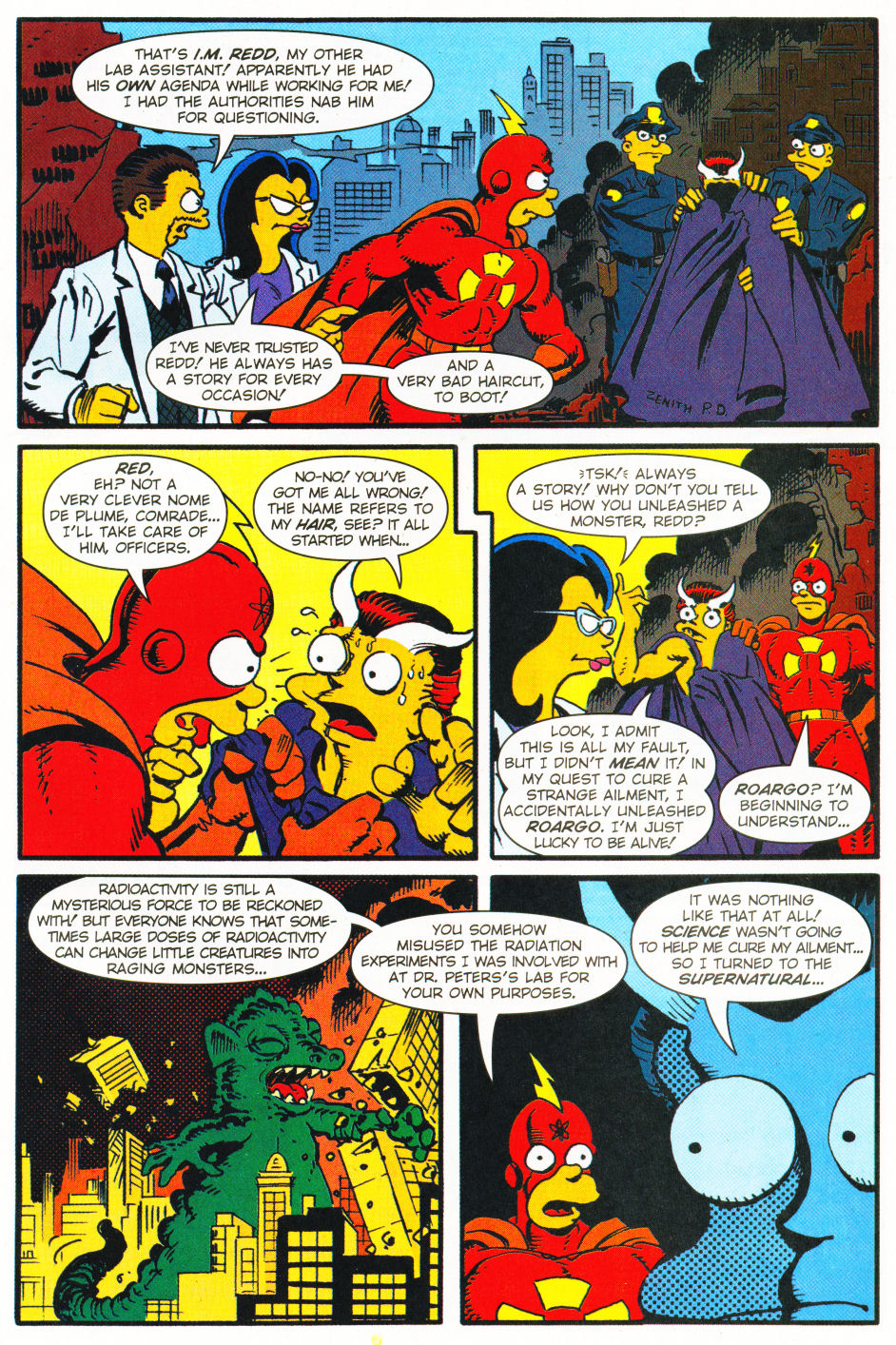 Read online Bongo Comics Presents Simpsons Super Spectacular comic -  Issue #1 - 40