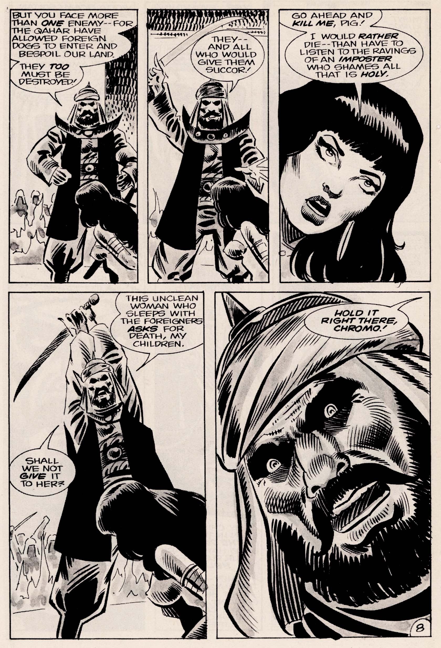 Read online The Fist of God comic -  Issue #4 - 10