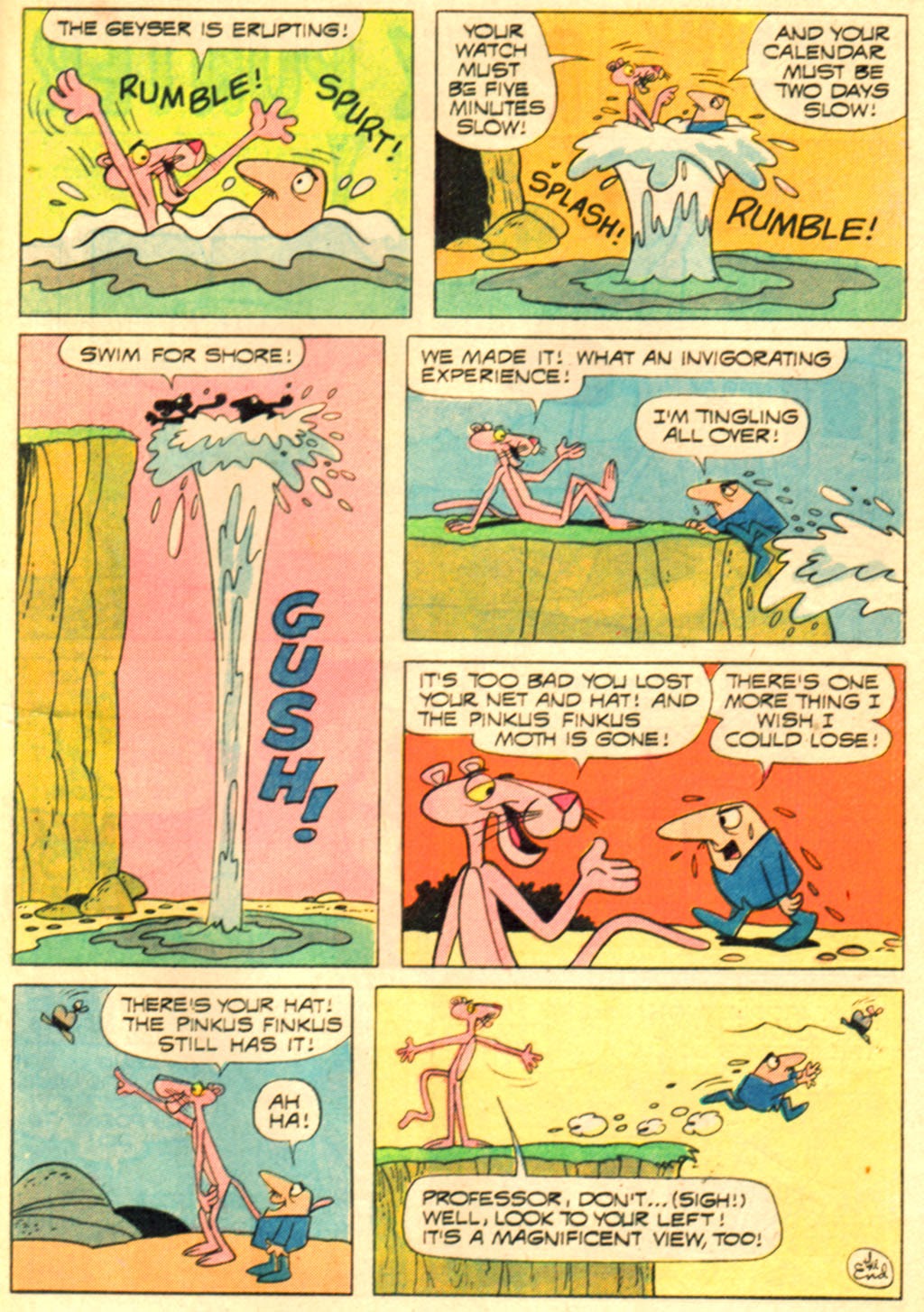 Read online The Pink Panther (1971) comic -  Issue #7 - 7