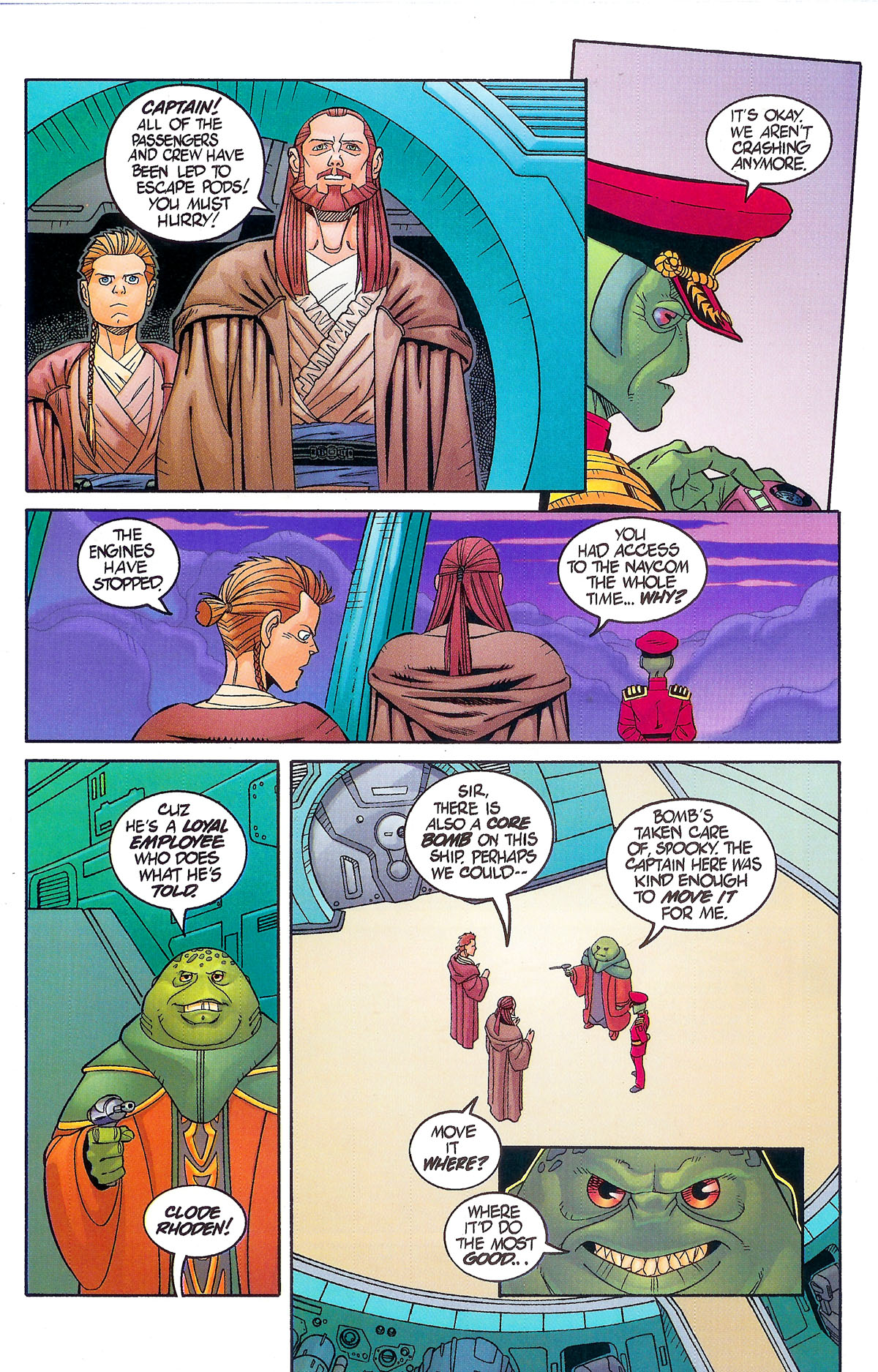 Read online Star Wars: Qui-Gon and Obi-Wan - The Aurorient  Express comic -  Issue #2 - 16