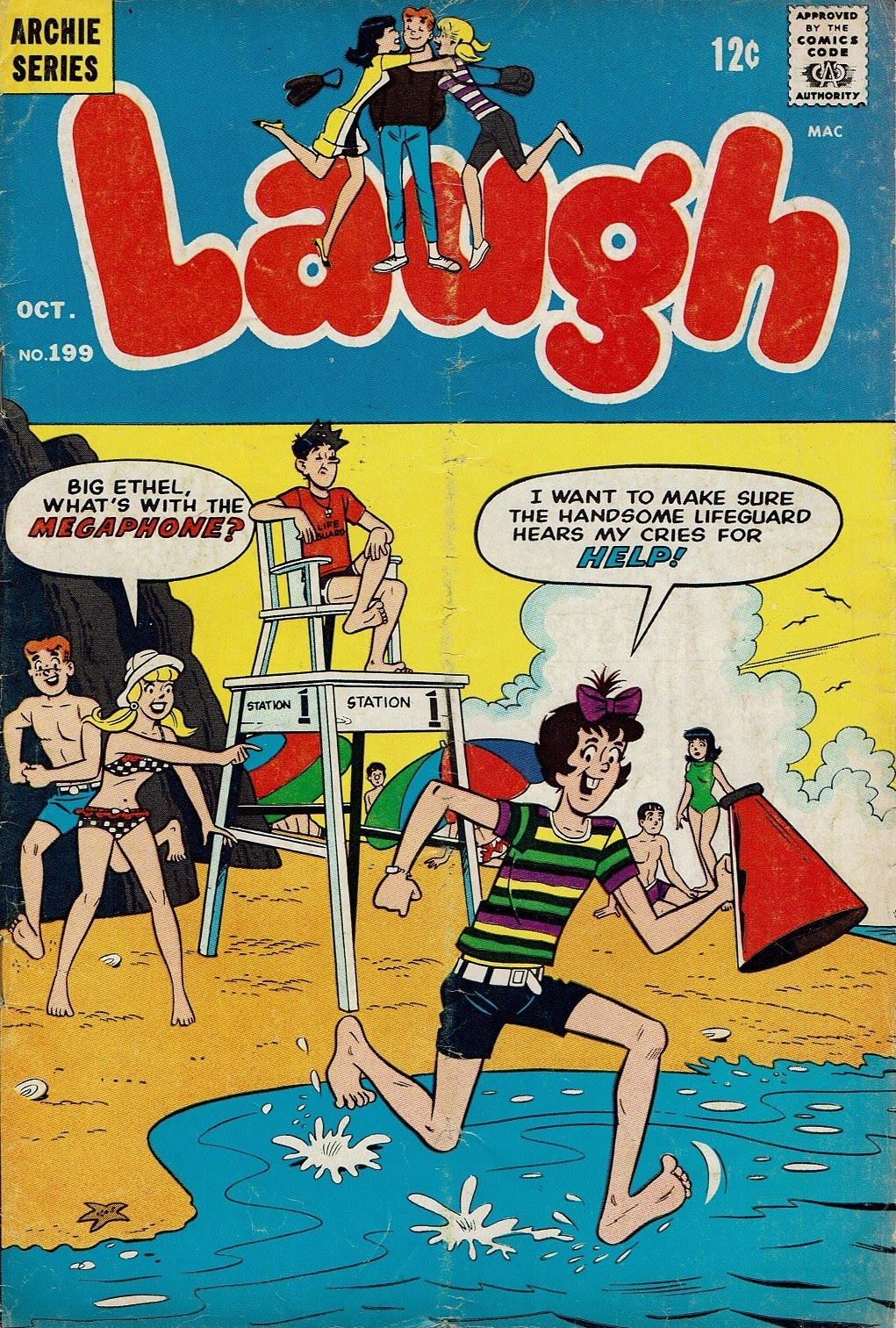 Read online Laugh (Comics) comic -  Issue #199 - 1