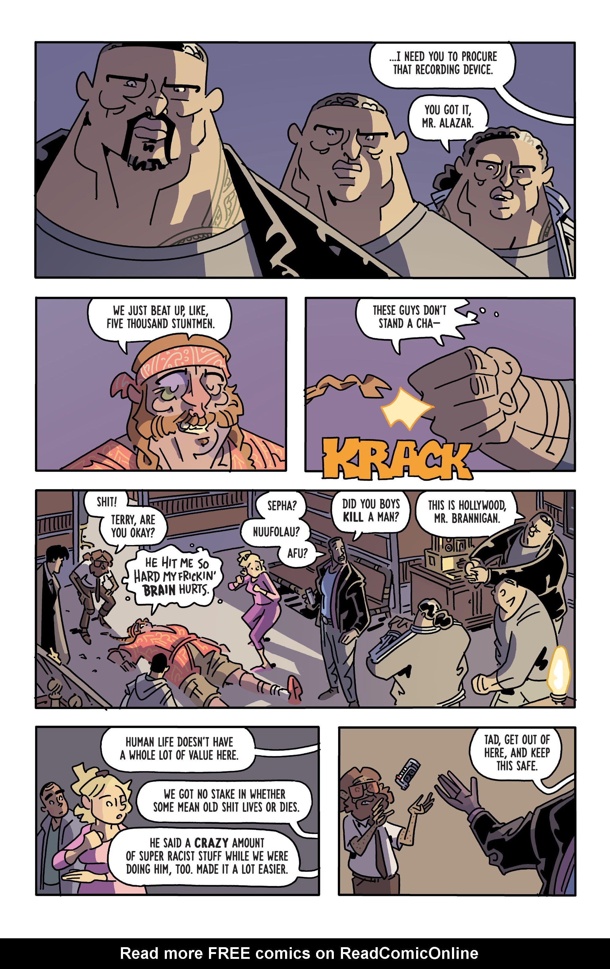 Read online The Six Sidekicks of Trigger Keaton comic -  Issue #6 - 9