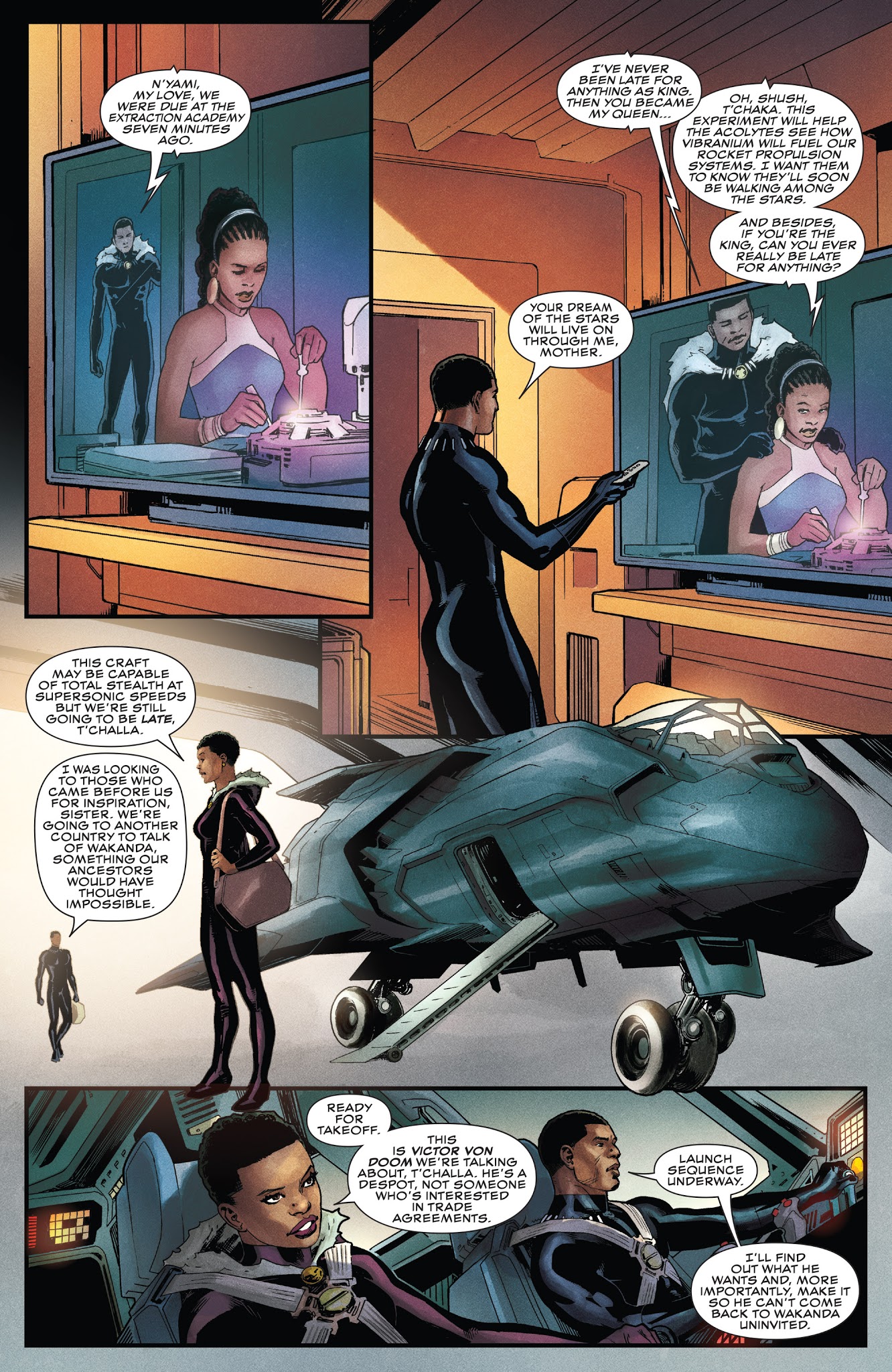 Read online Rise of the Black Panther comic -  Issue #4 - 9