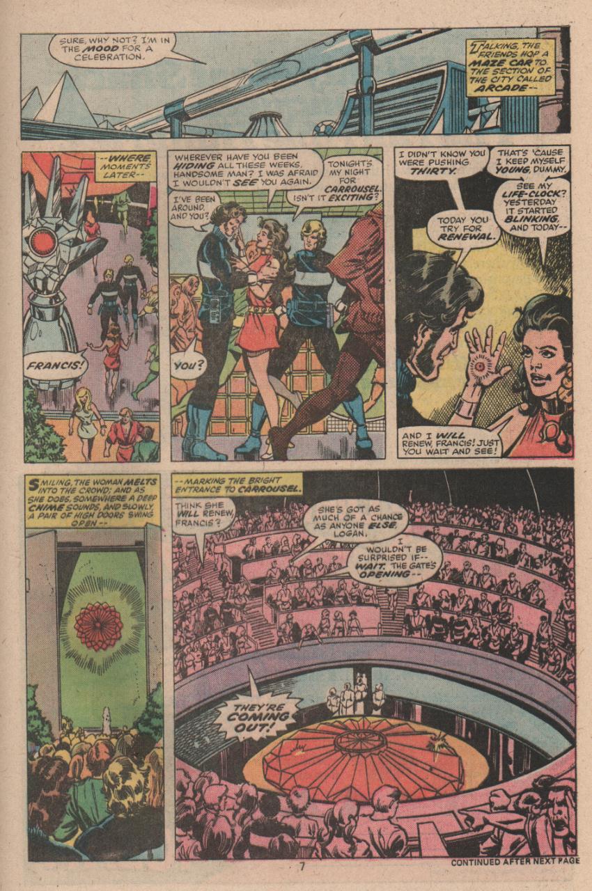 Read online Logan's Run comic -  Issue #1 - 6