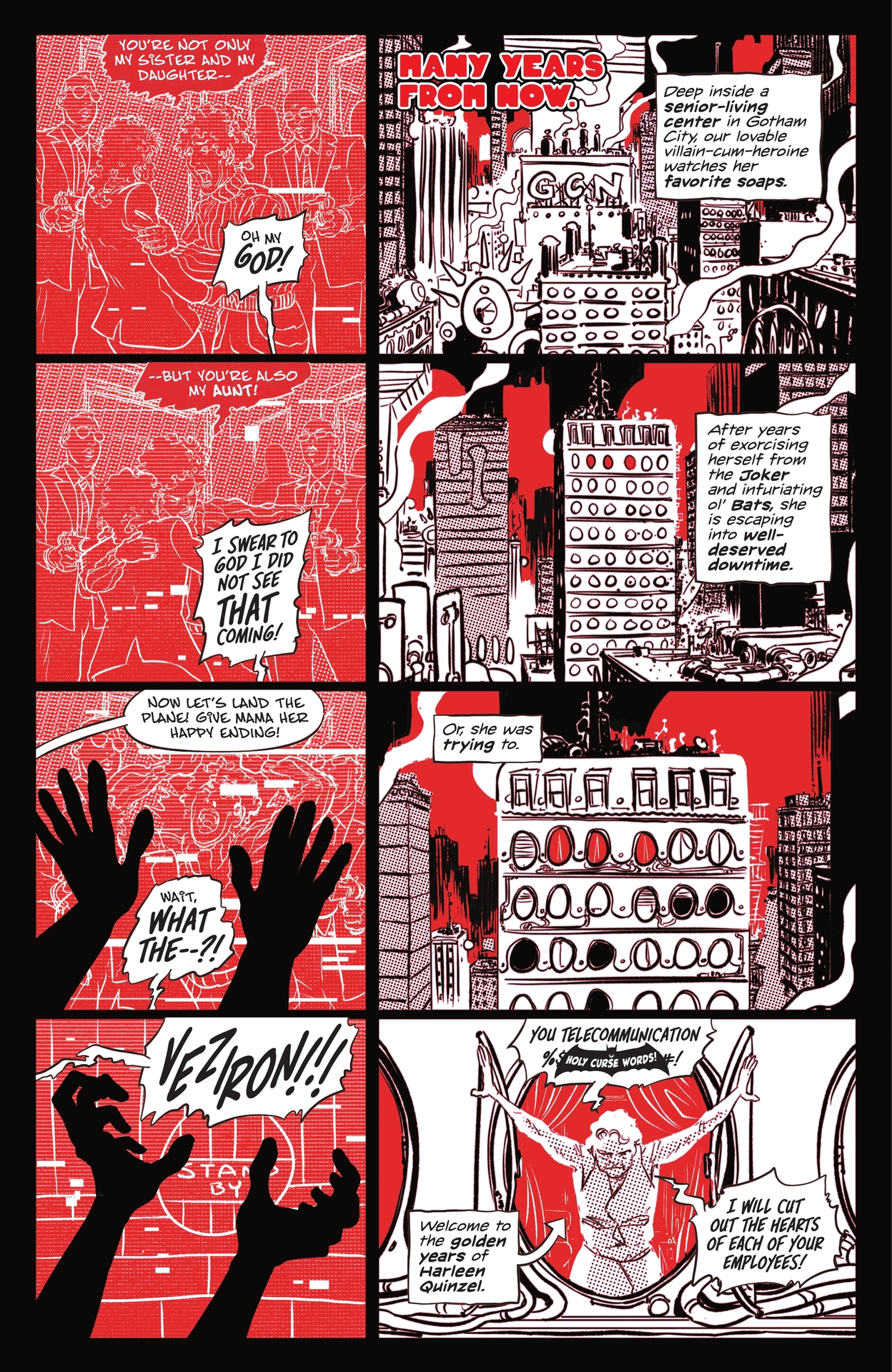 Read online Harley Quinn: Black   White   Redder comic -  Issue #4 - 28