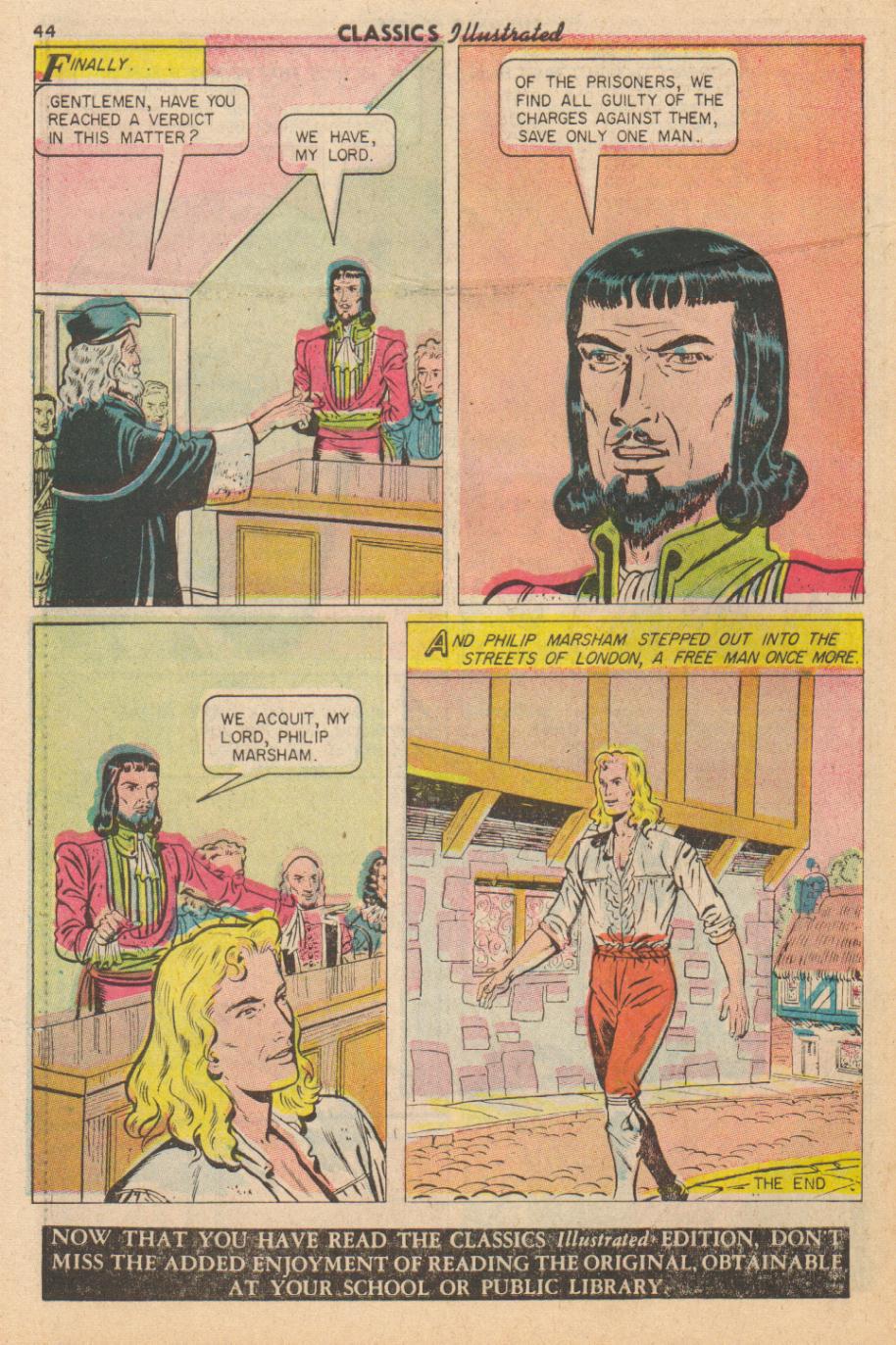 Read online Classics Illustrated comic -  Issue #132 - 46