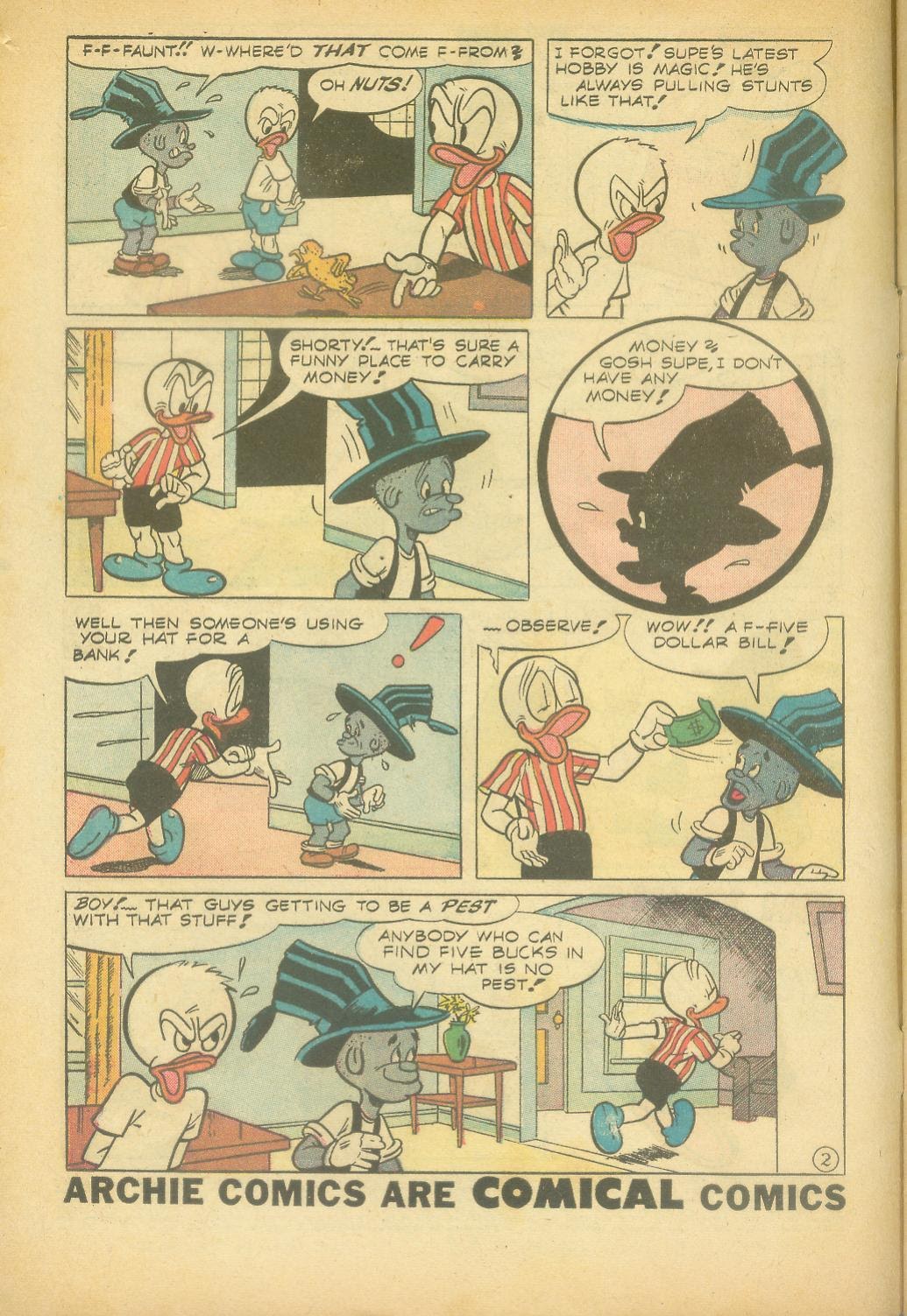 Read online Super Duck Comics comic -  Issue #74 - 4