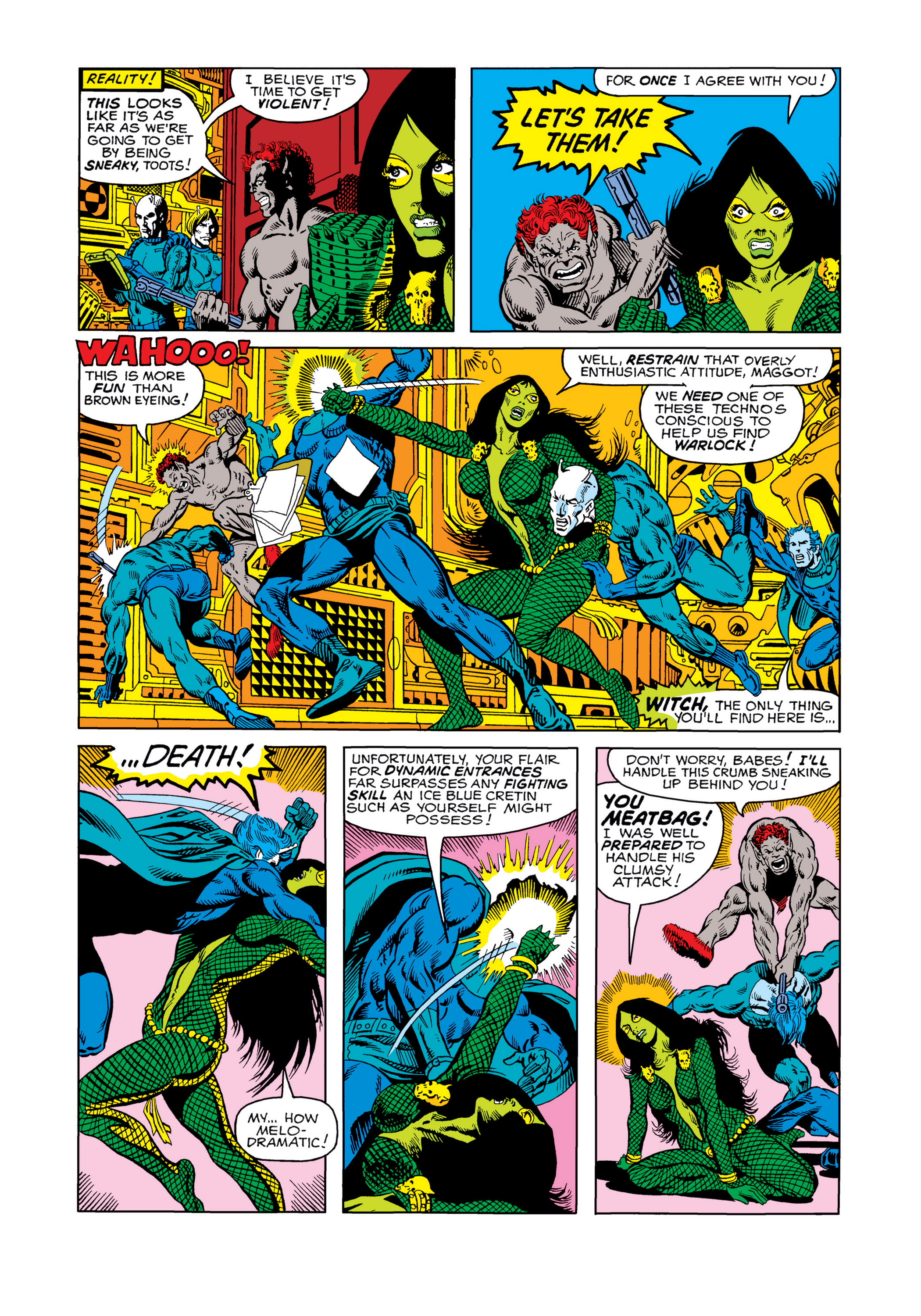 Read online Marvel Masterworks: Warlock comic -  Issue # TPB 2 (Part 1) - 79
