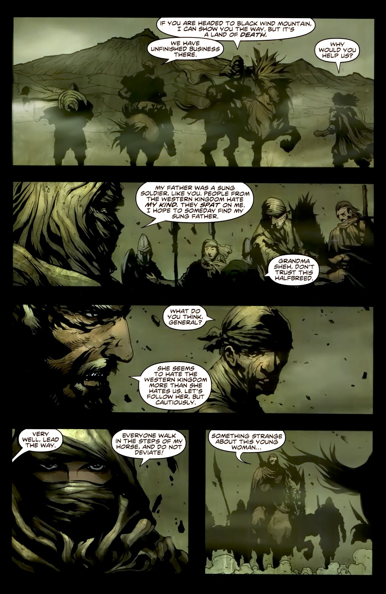 Read online Widow Warriors comic -  Issue #3 - 5