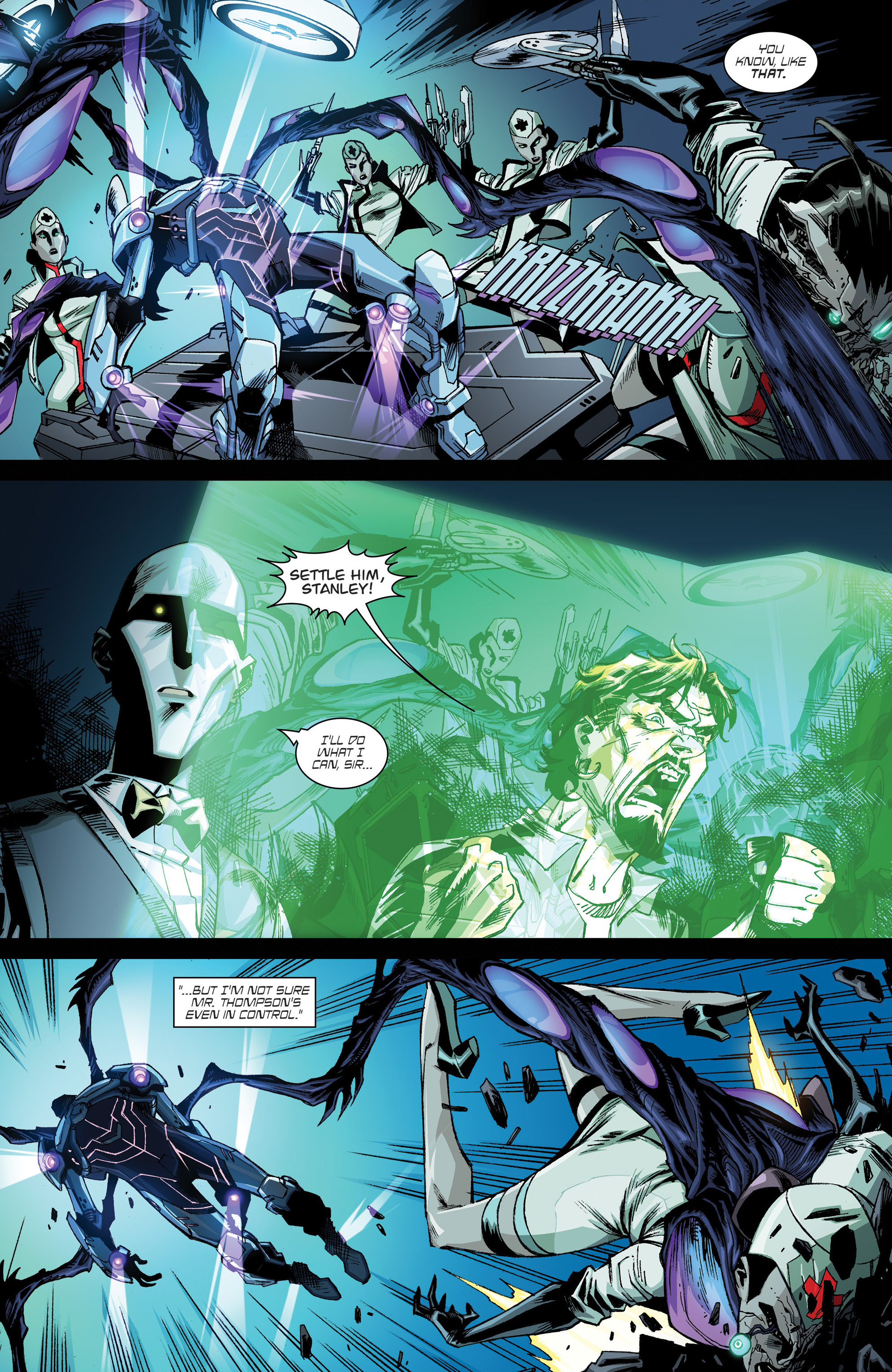 Read online Tech Jacket (2014) comic -  Issue #6 - 5