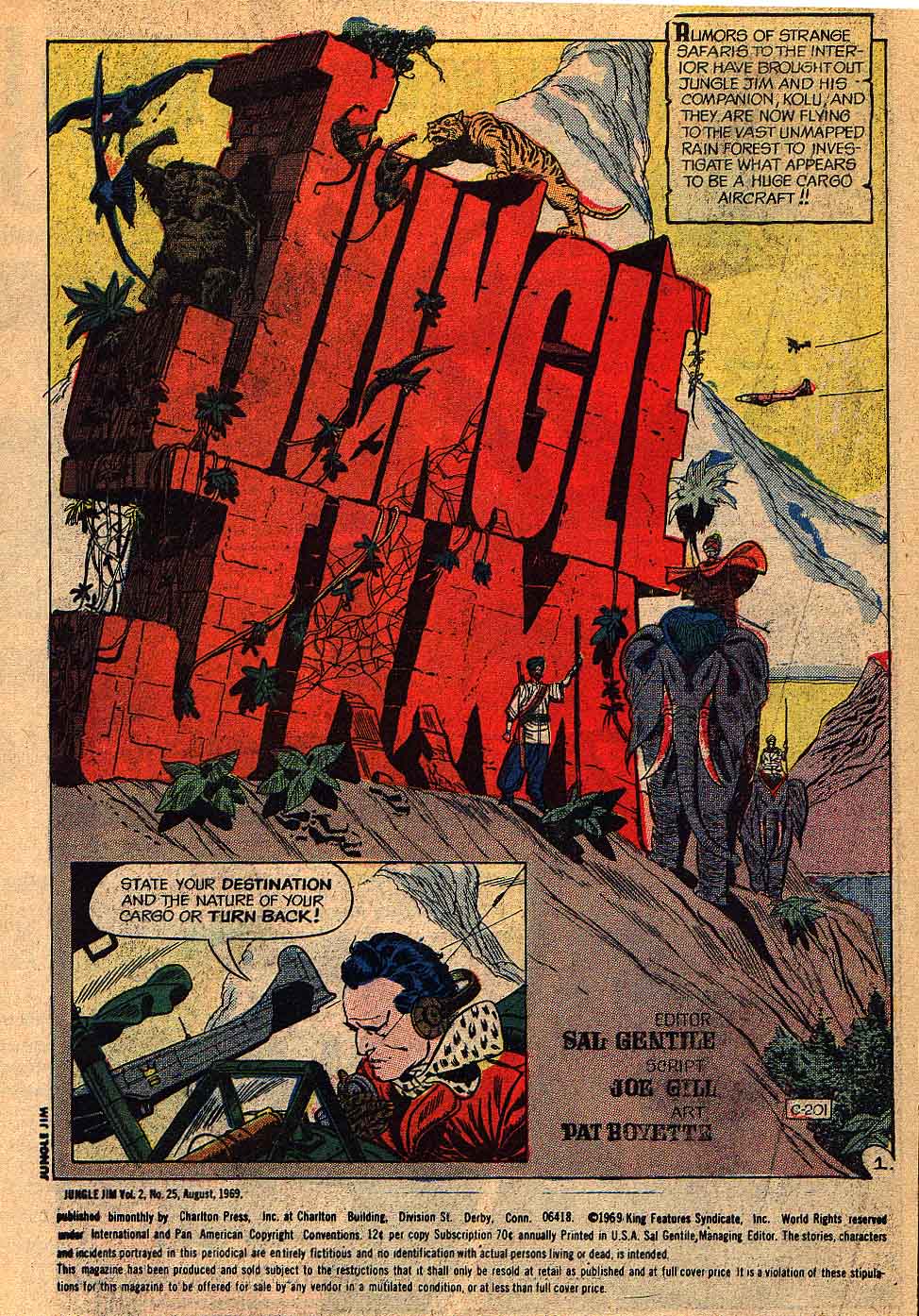 Read online Jungle Jim (1969) comic -  Issue #25 - 3