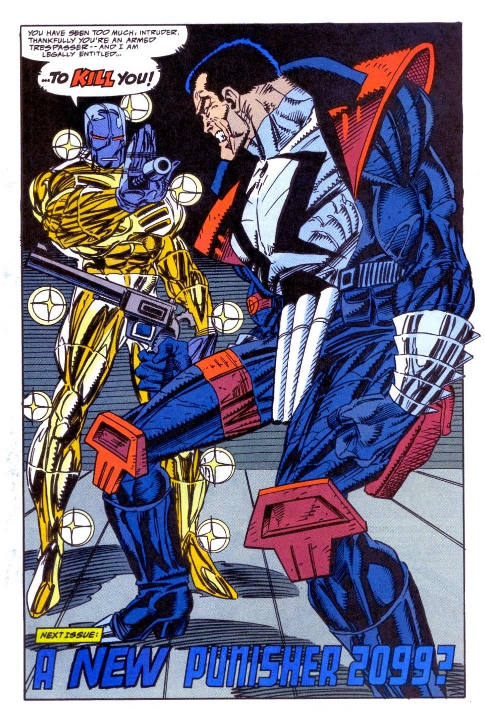 Read online Punisher 2099 comic -  Issue #18 - 23