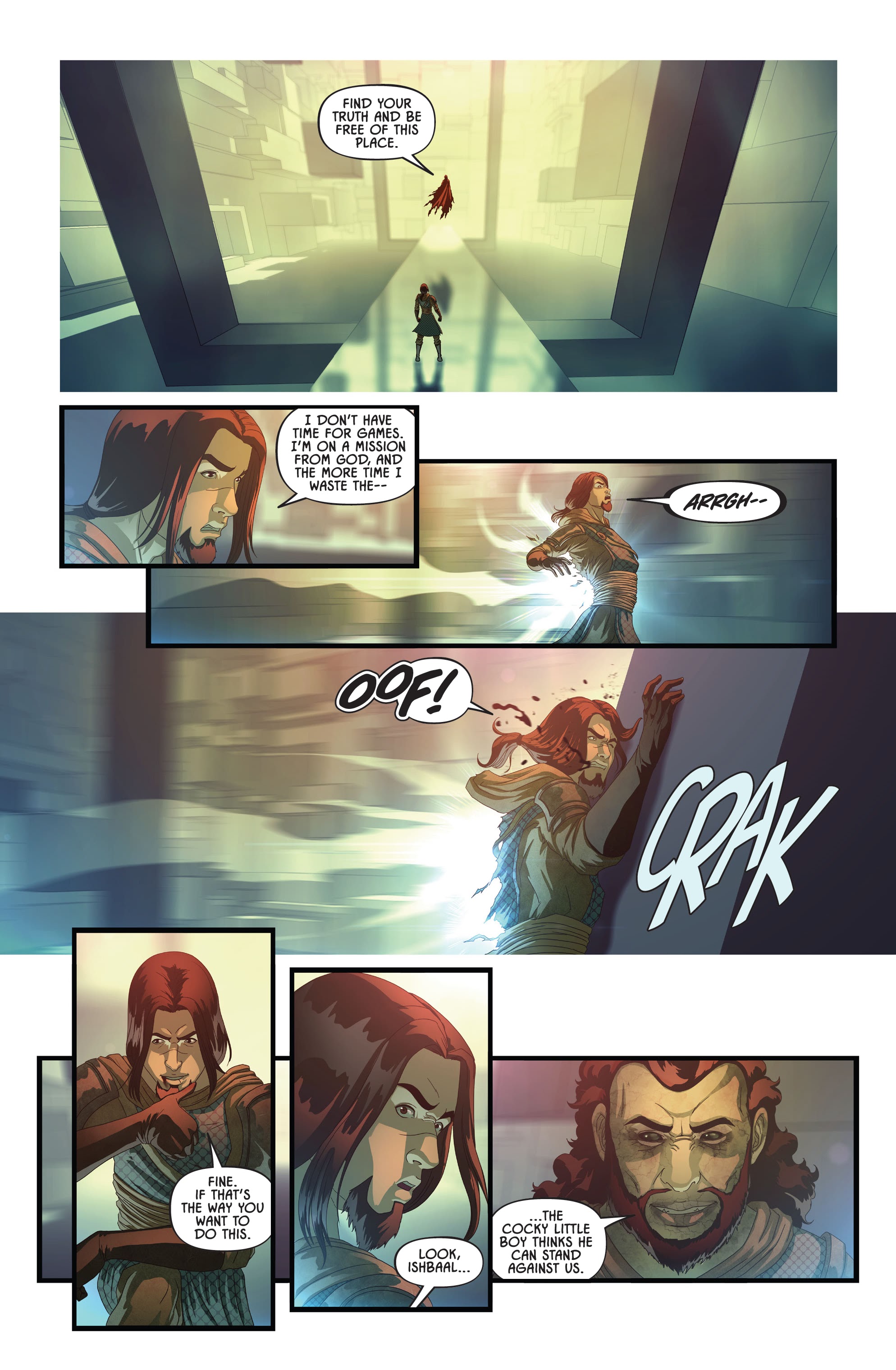 Read online Knights of the Golden Sun comic -  Issue #11 - 8