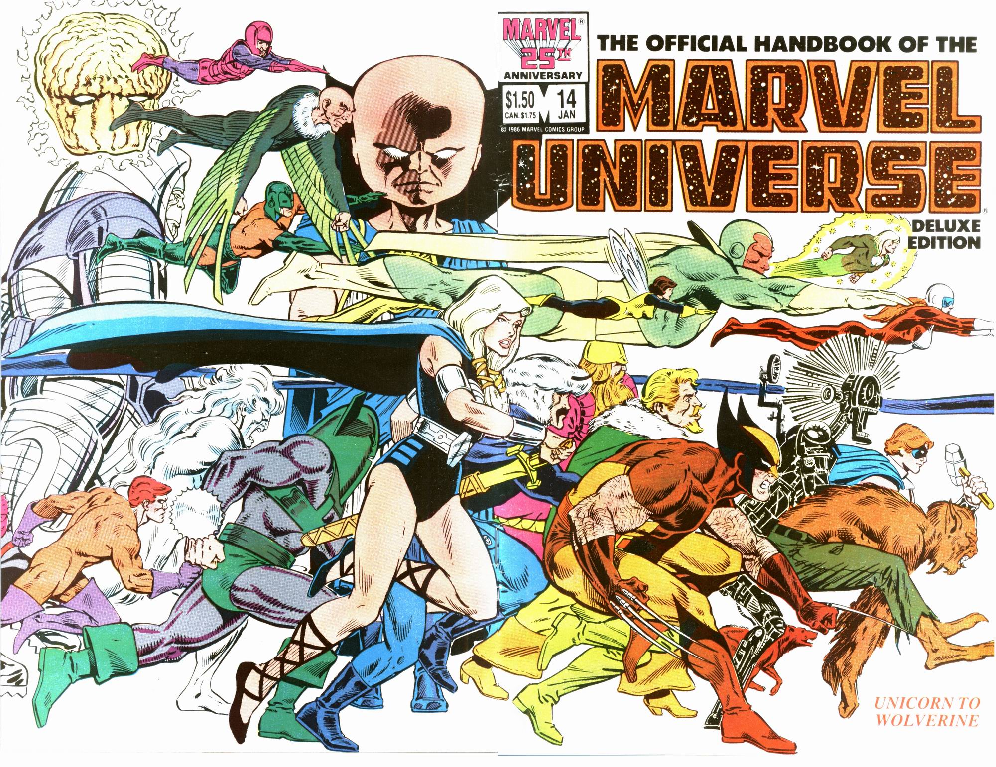 Read online The Official Handbook of the Marvel Universe Deluxe Edition comic -  Issue #14 - 1