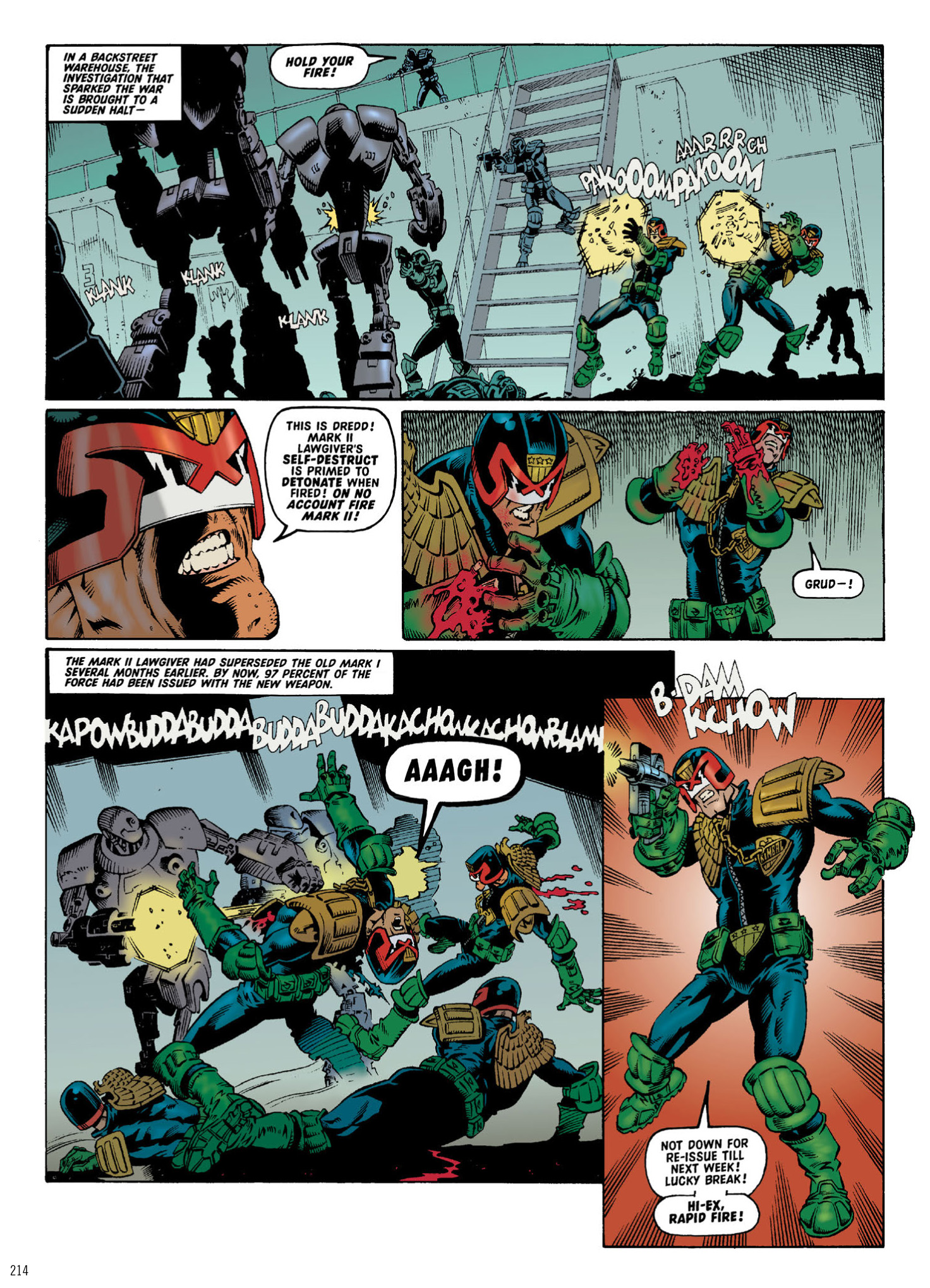 Read online Judge Dredd: The Complete Case Files comic -  Issue # TPB 30 - 216