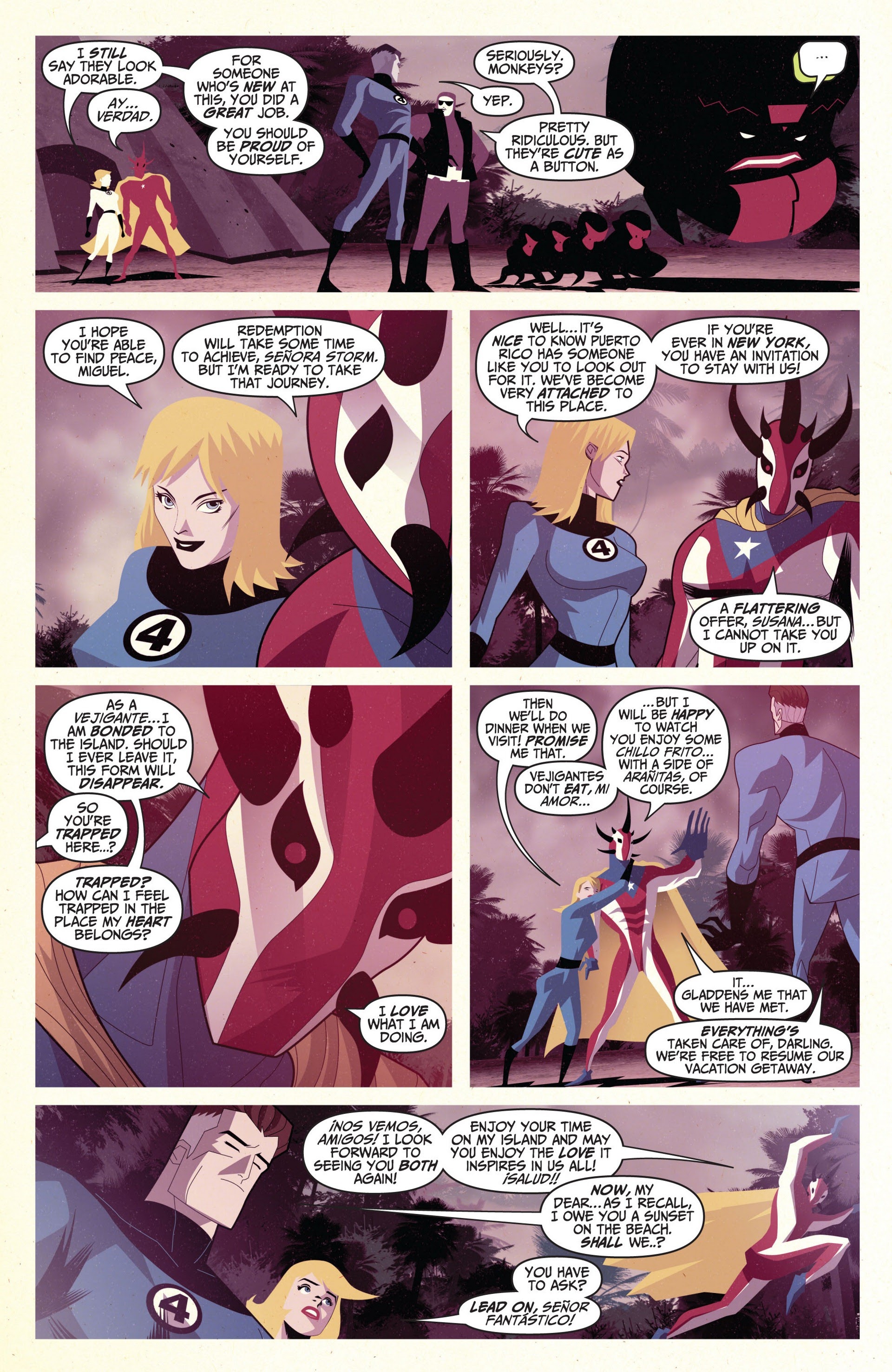 Read online Fantastic Four in...Ataque del M.O.D.O.K.! comic -  Issue # Full - 35