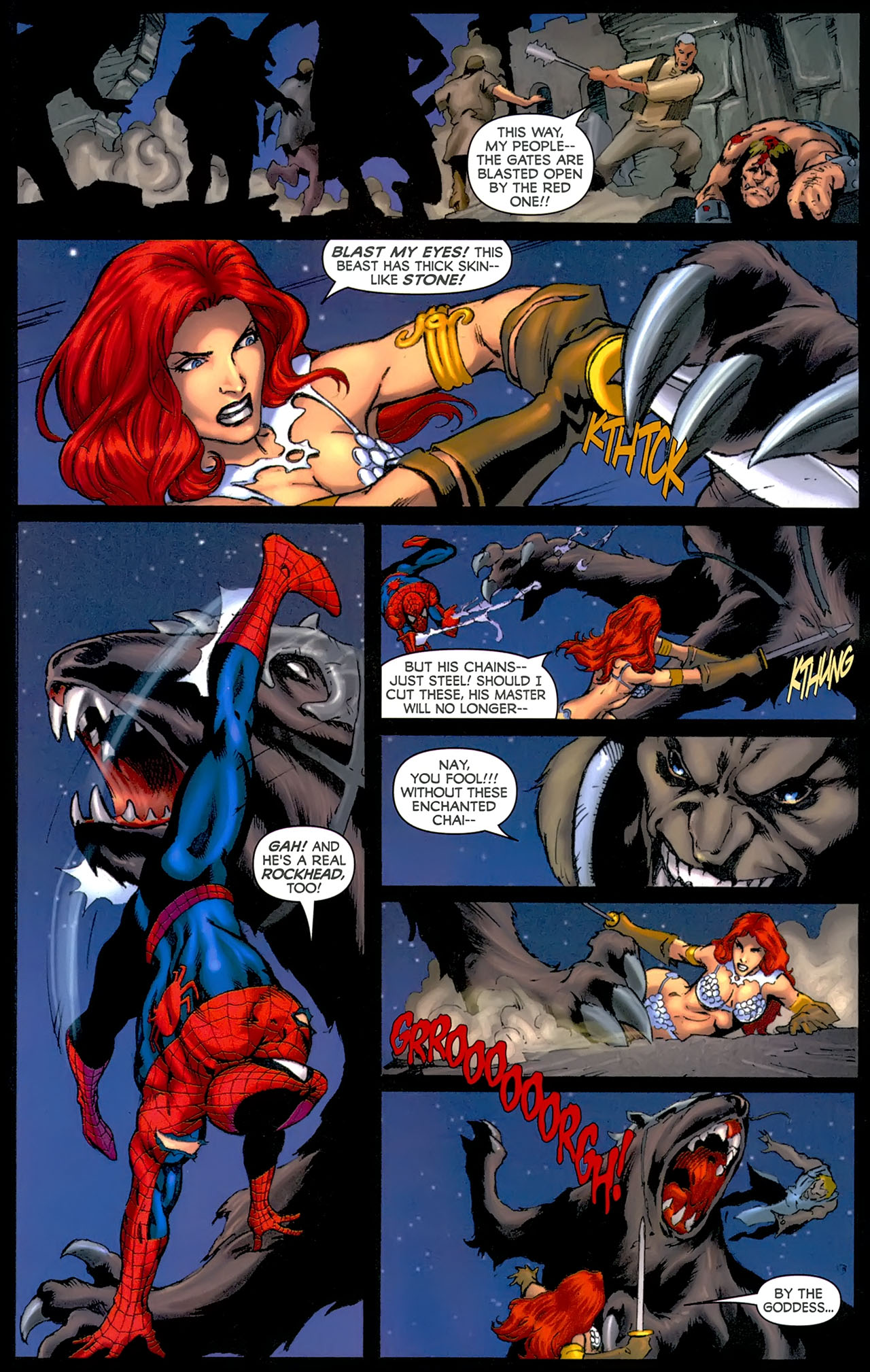 Read online Spider-Man/Red Sonja comic -  Issue #3 - 14