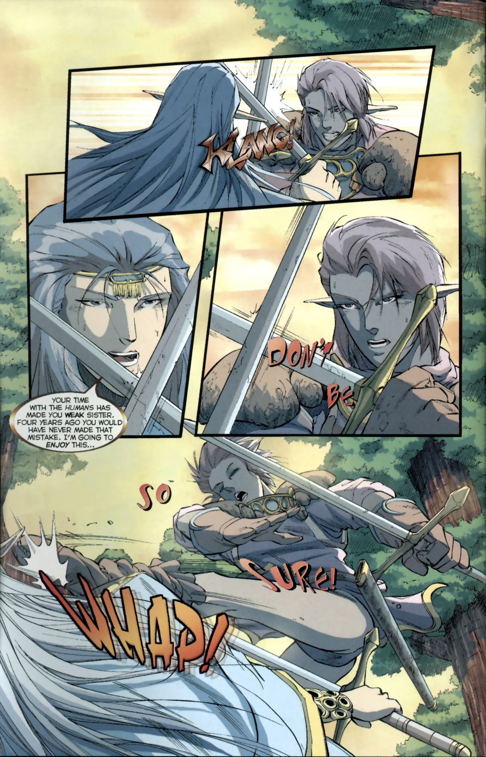 Read online Warlands comic -  Issue #3 - 4