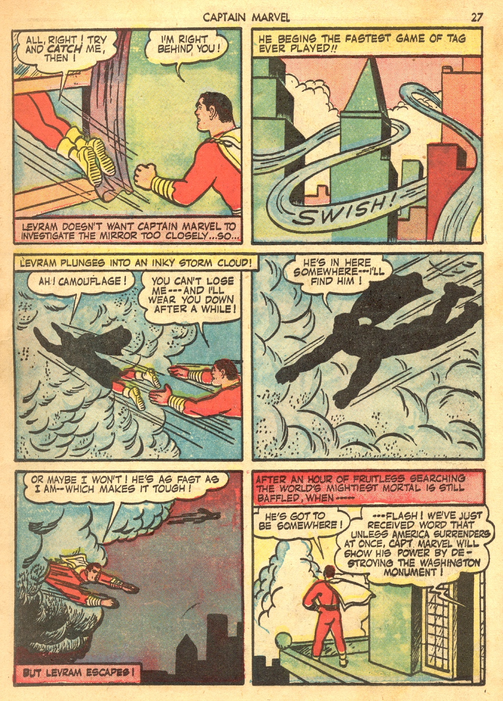 Read online Captain Marvel Adventures comic -  Issue #23 - 27