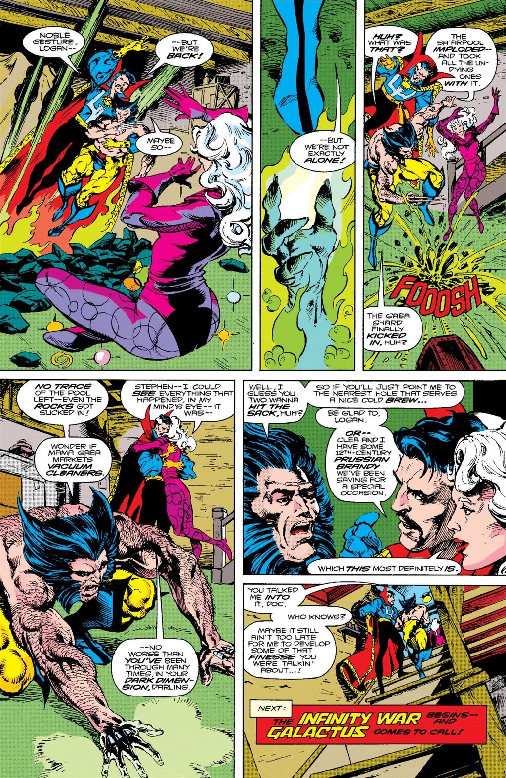Read online Doctor Strange Epic Collection: Infinity War comic -  Issue # TPB (Part 2) - 88