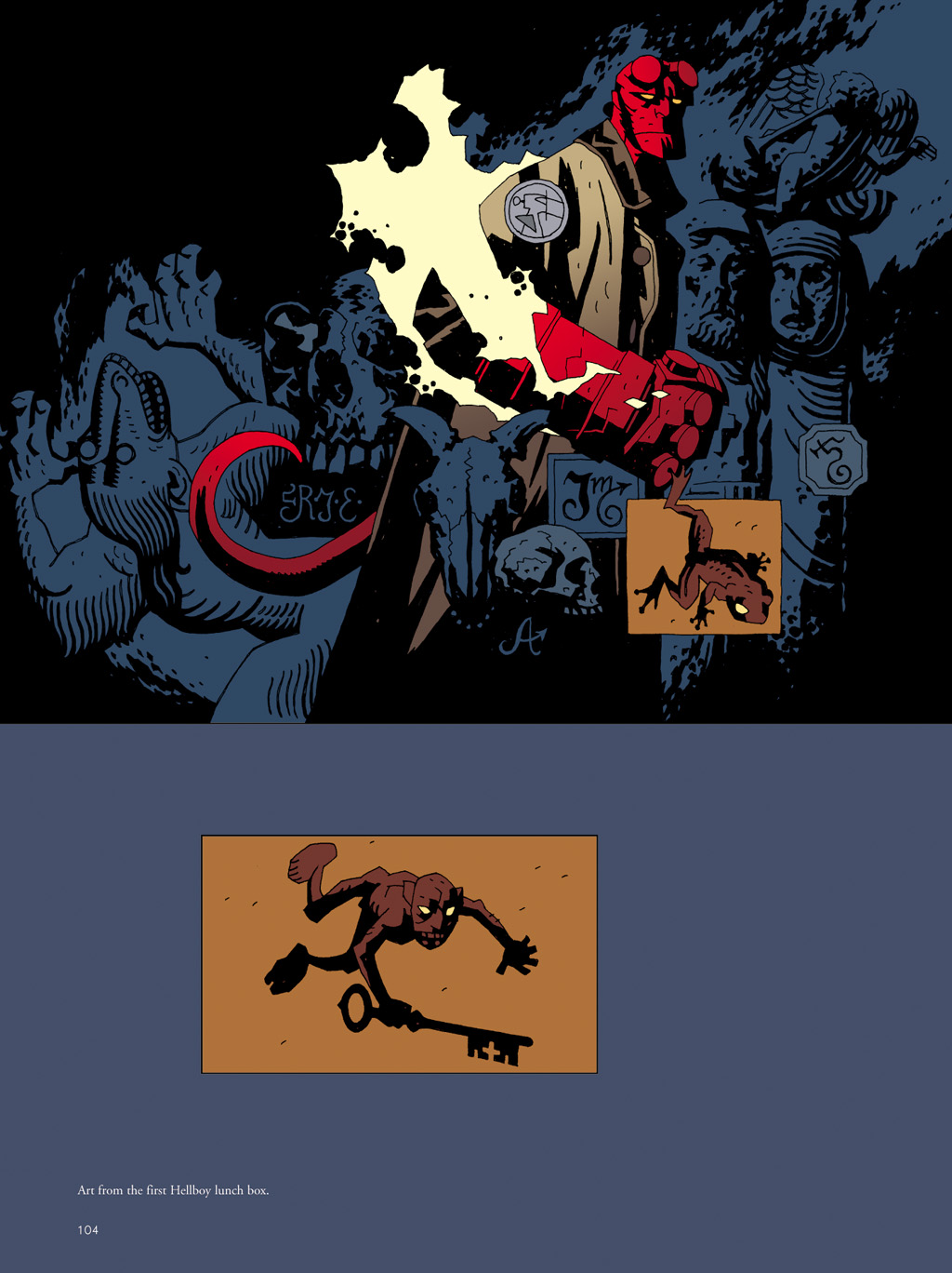 Read online The Art of Hellboy comic -  Issue # TPB - 105