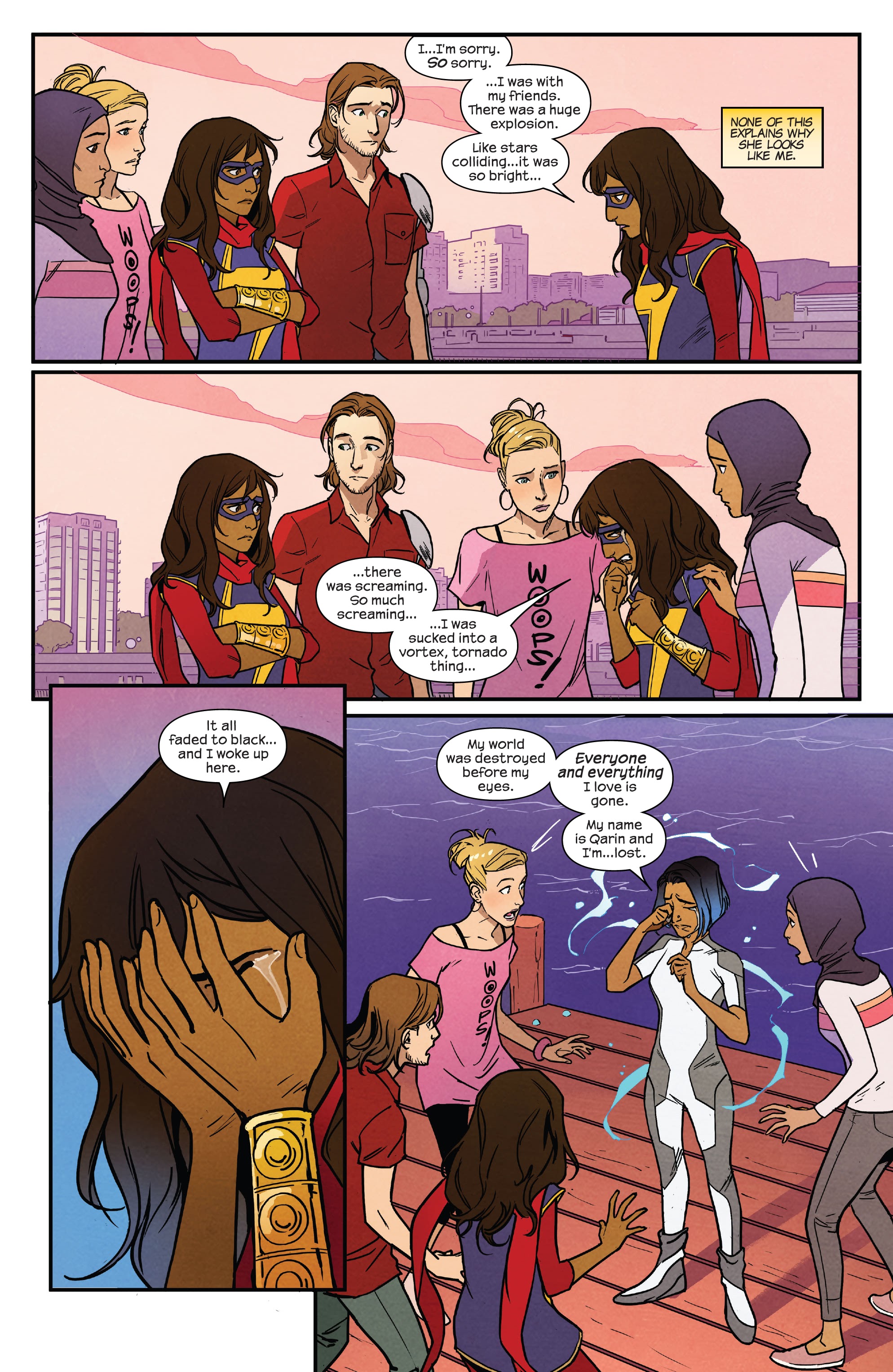 Read online Ms. Marvel: Beyond the Limit comic -  Issue #3 - 4