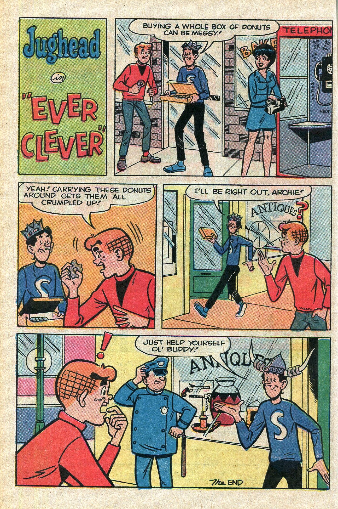 Read online Jughead's Jokes comic -  Issue #21 - 32