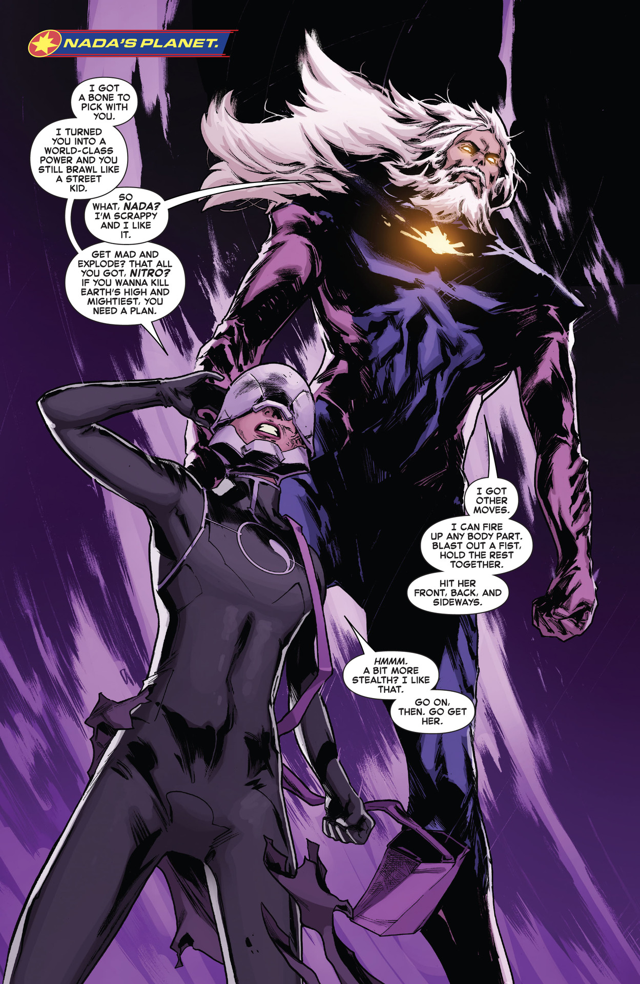Read online Captain Marvel: Dark Tempest comic -  Issue #5 - 2