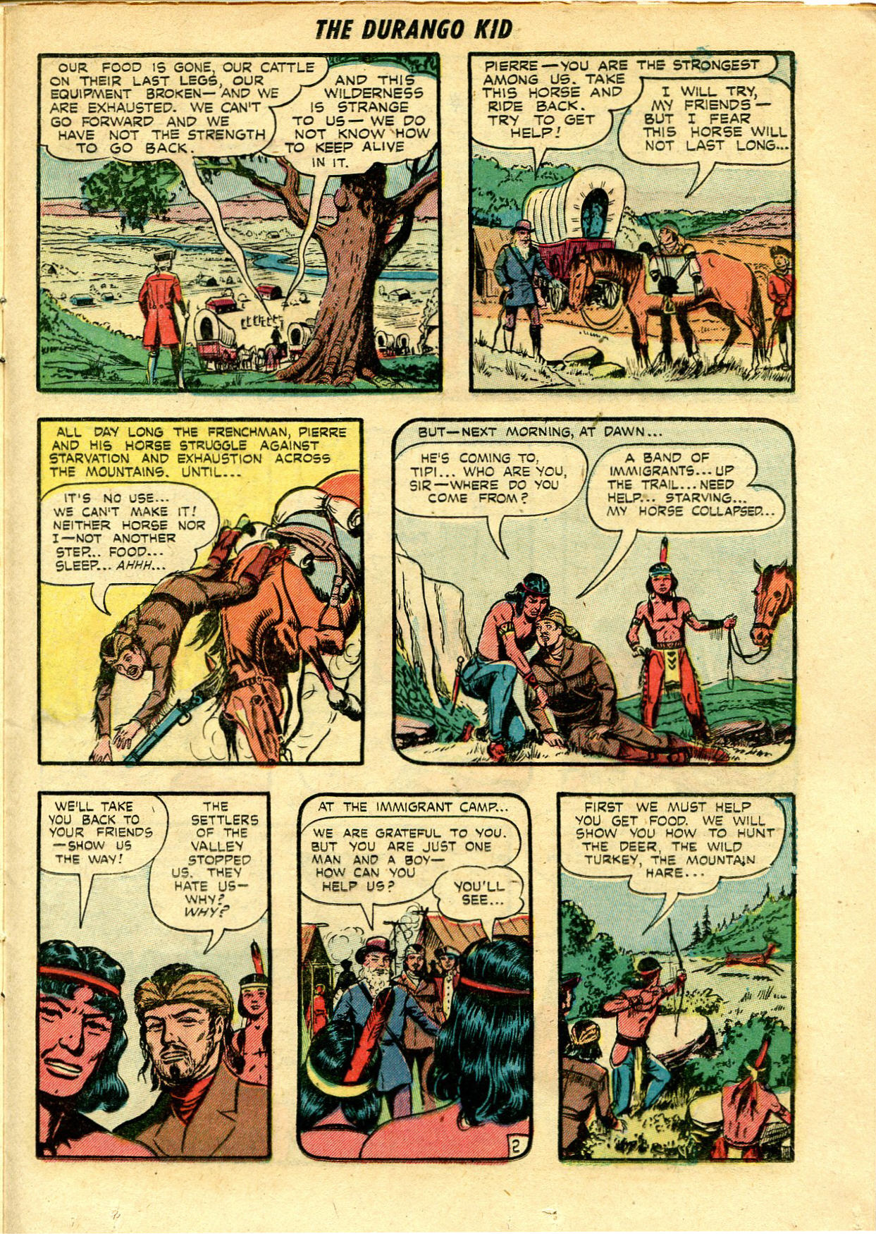 Read online Charles Starrett as The Durango Kid comic -  Issue #23 - 23