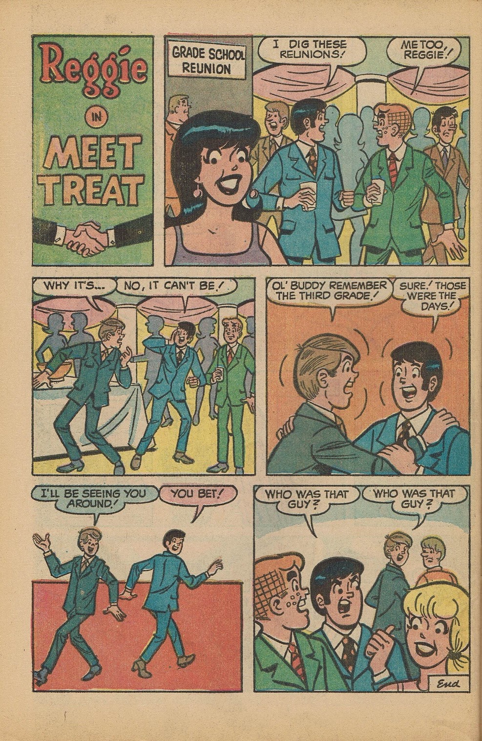 Read online Reggie's Wise Guy Jokes comic -  Issue #24 - 32