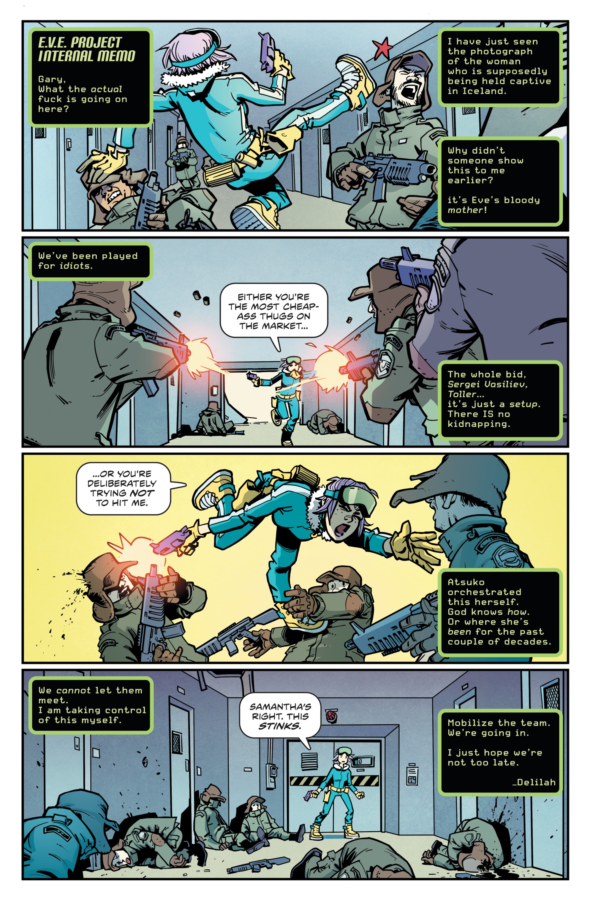 Read online Eve Stranger comic -  Issue # _TPB - 99