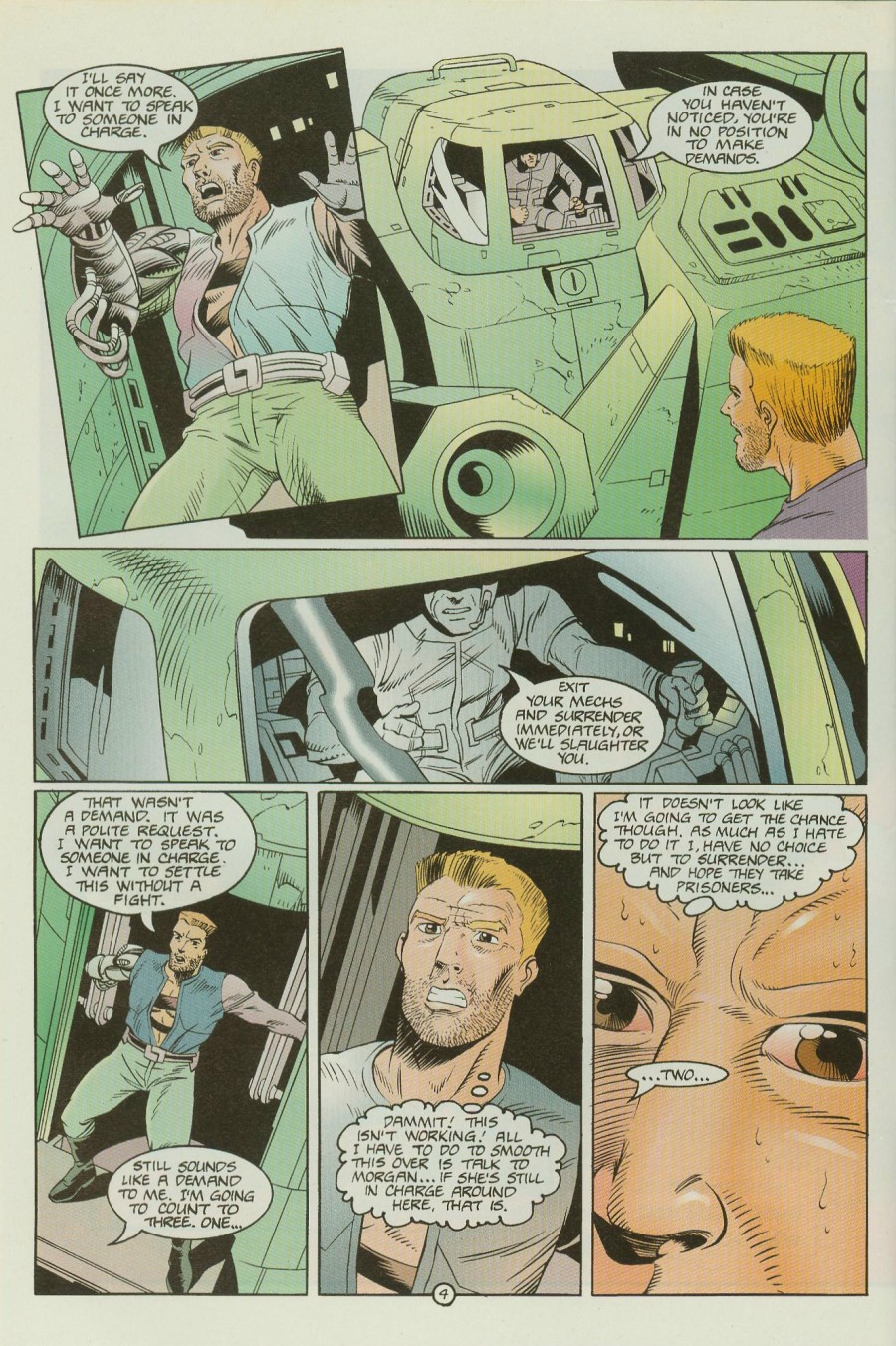 Read online Battletech: Fallout comic -  Issue #2 - 5