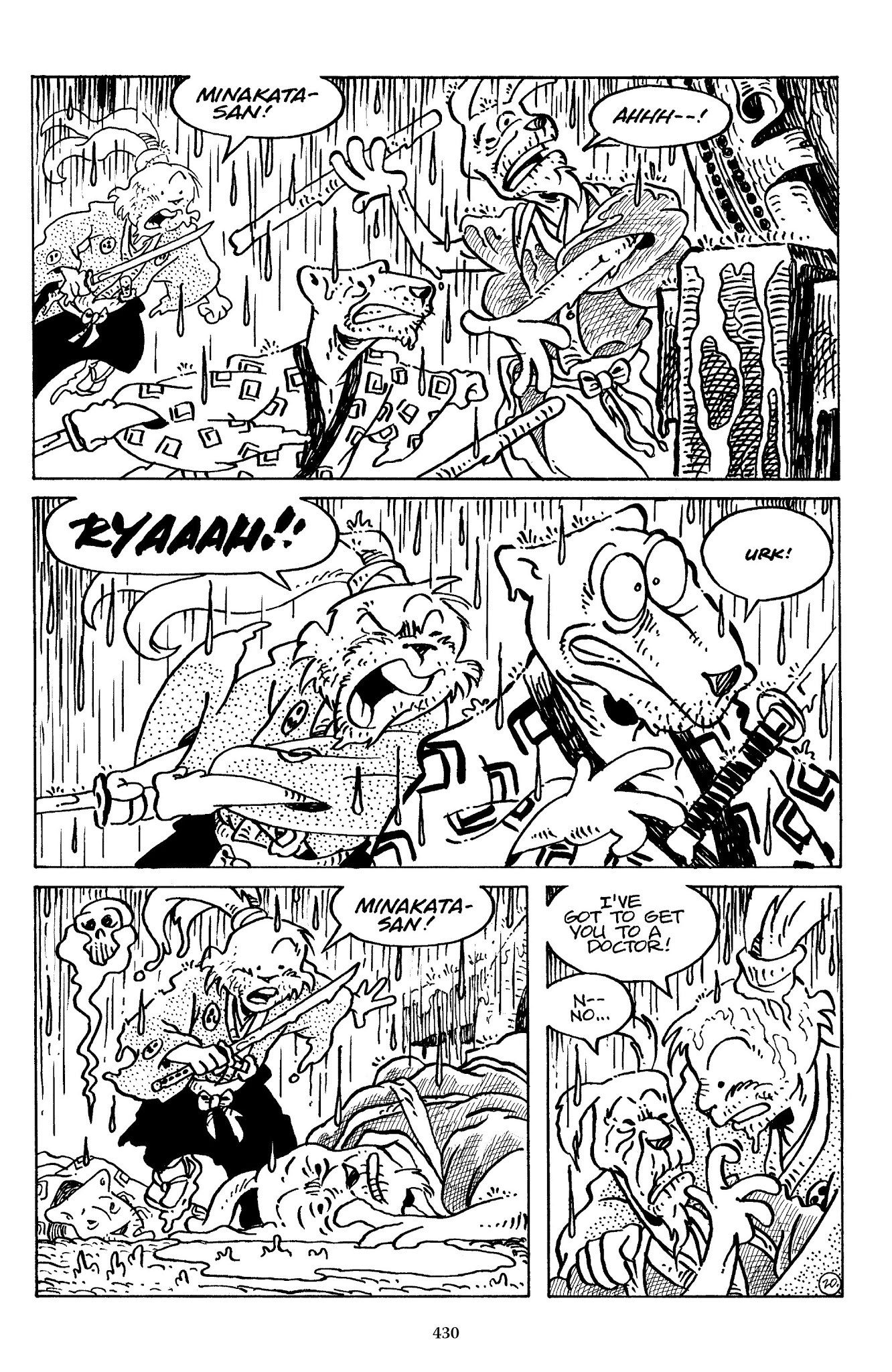 Read online The Usagi Yojimbo Saga comic -  Issue # TPB 7 - 423