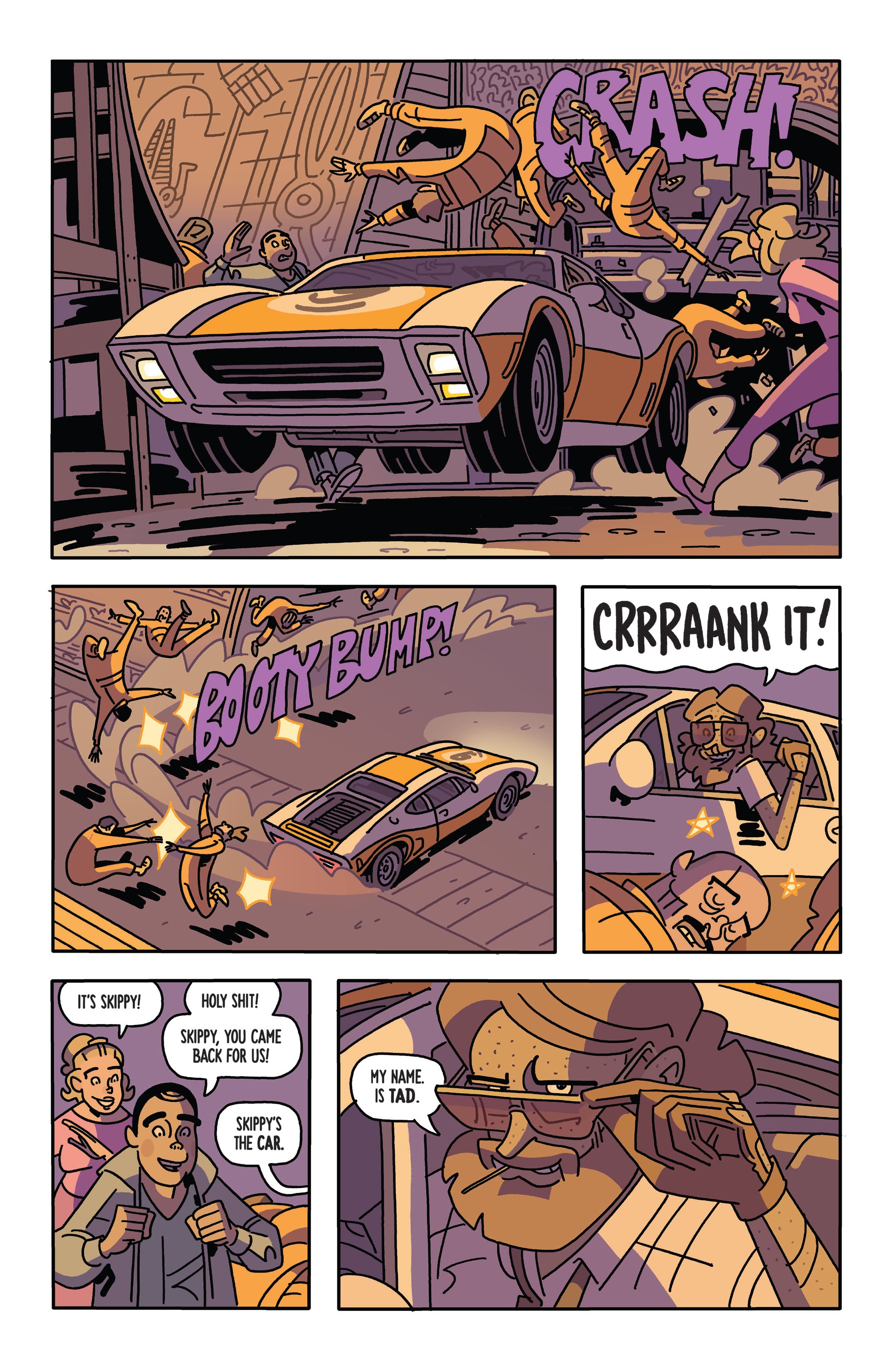 Read online The Six Sidekicks of Trigger Keaton comic -  Issue #5 - 8