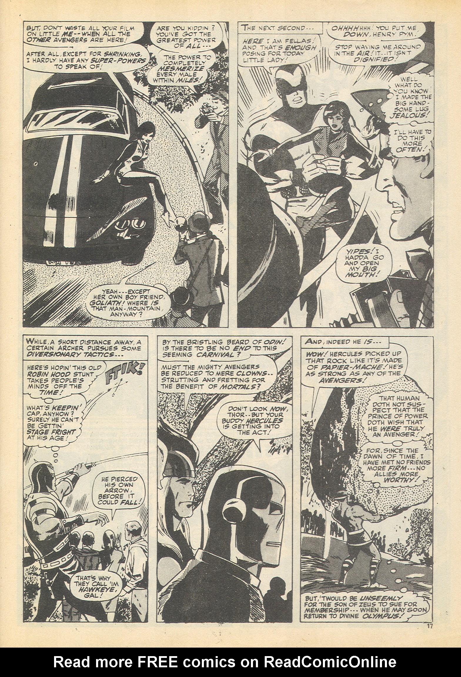 Read online The Avengers (1973) comic -  Issue #56 - 17