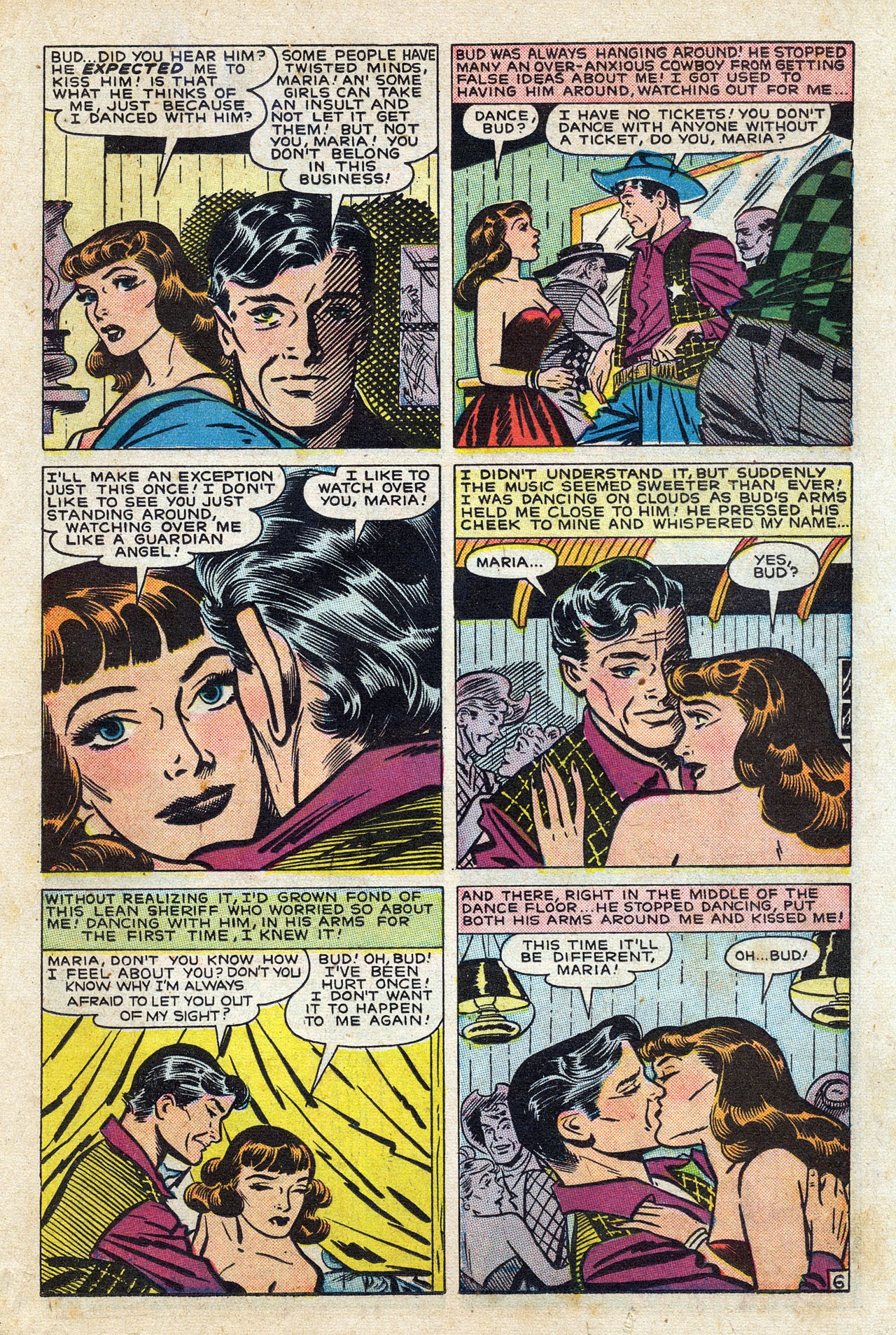 Read online Western Life Romances comic -  Issue #1 - 19