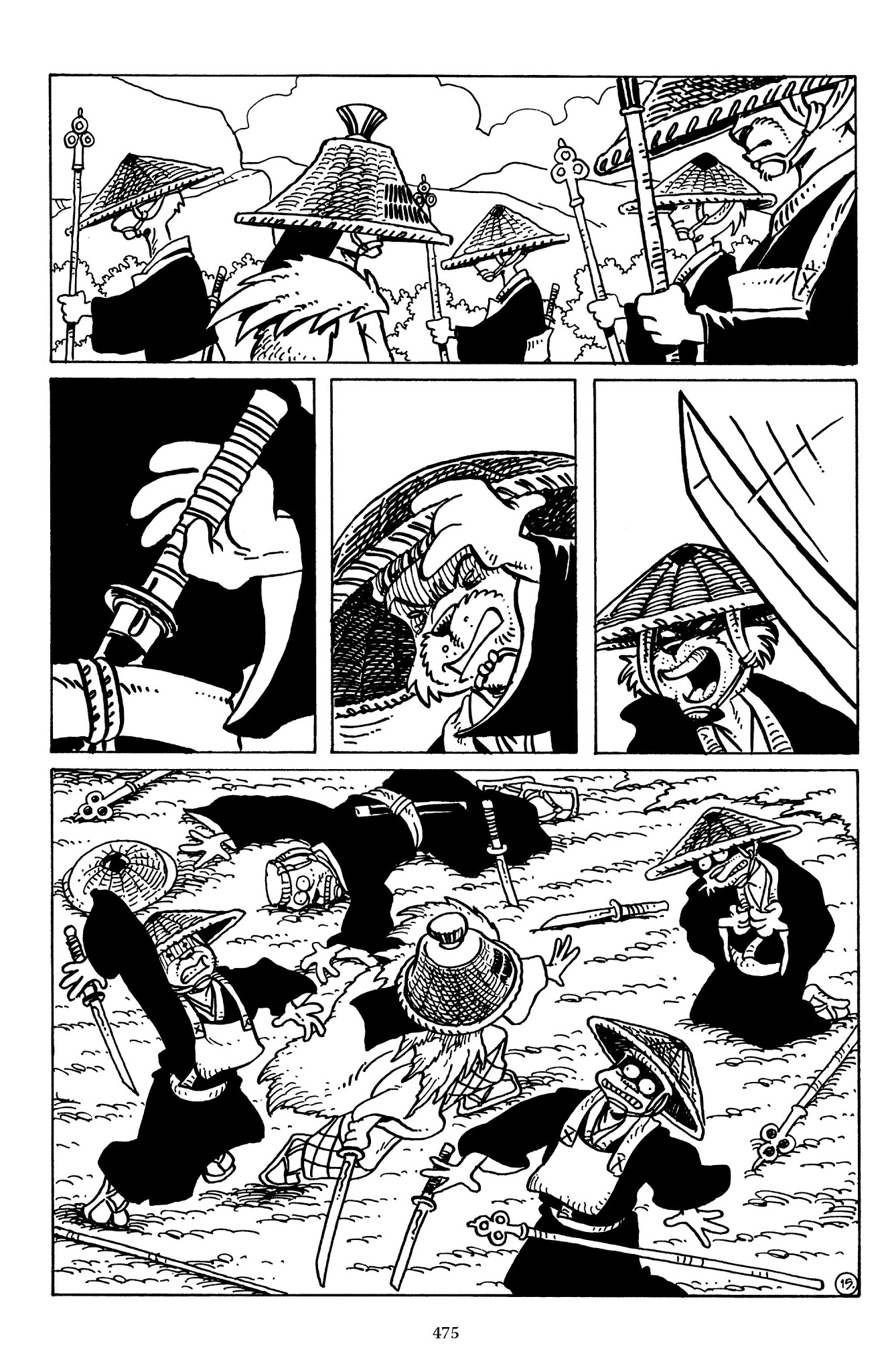 Read online The Usagi Yojimbo Saga comic -  Issue # TPB 7 - 467