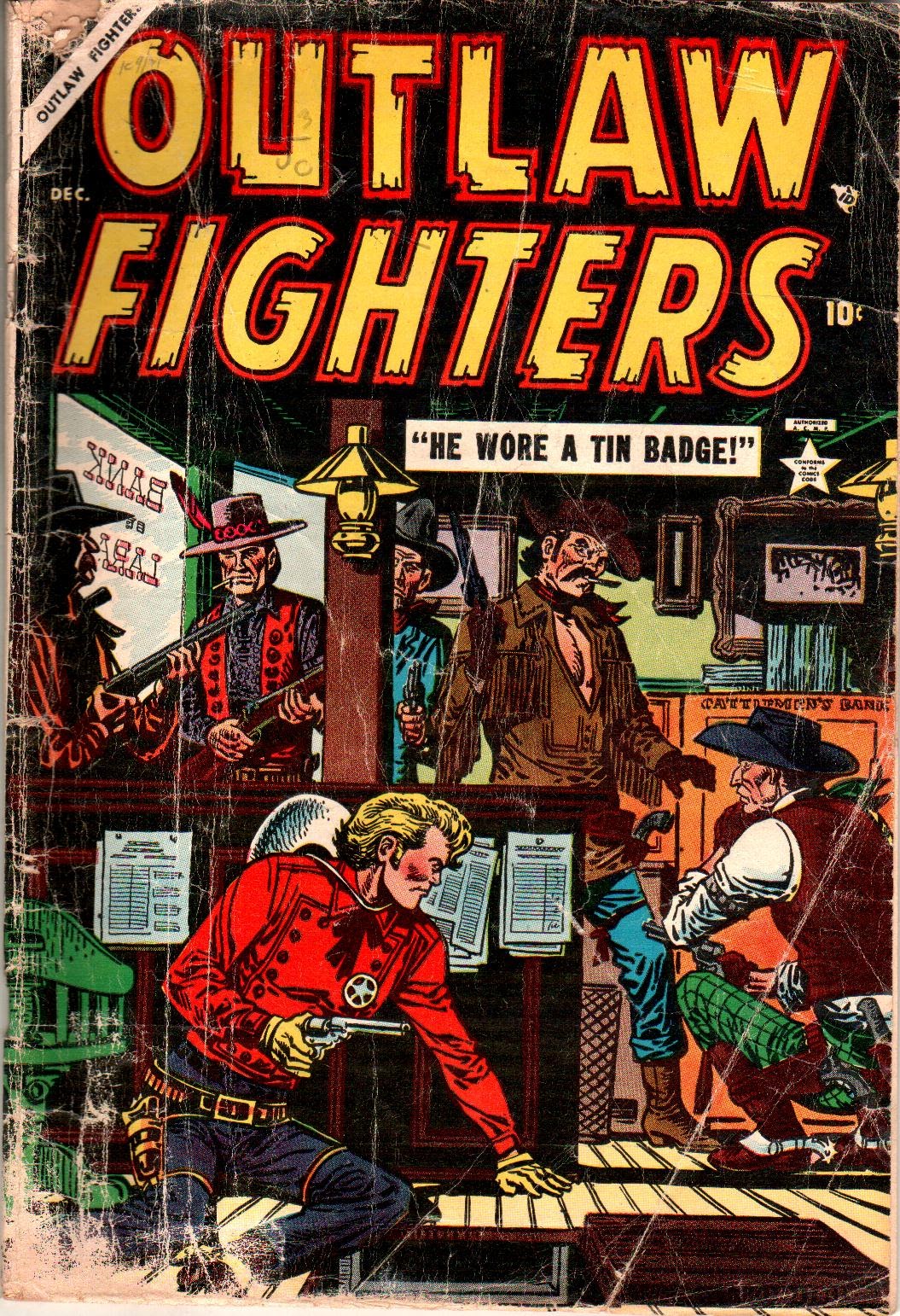 Read online Outlaw Fighters comic -  Issue #3 - 1