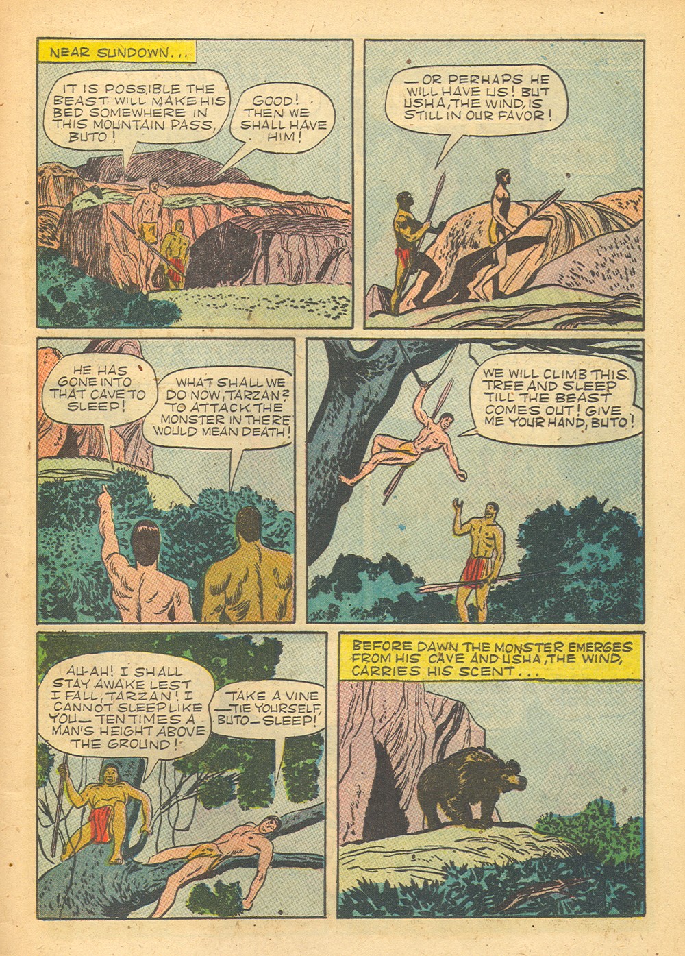 Read online Tarzan (1948) comic -  Issue #32 - 9