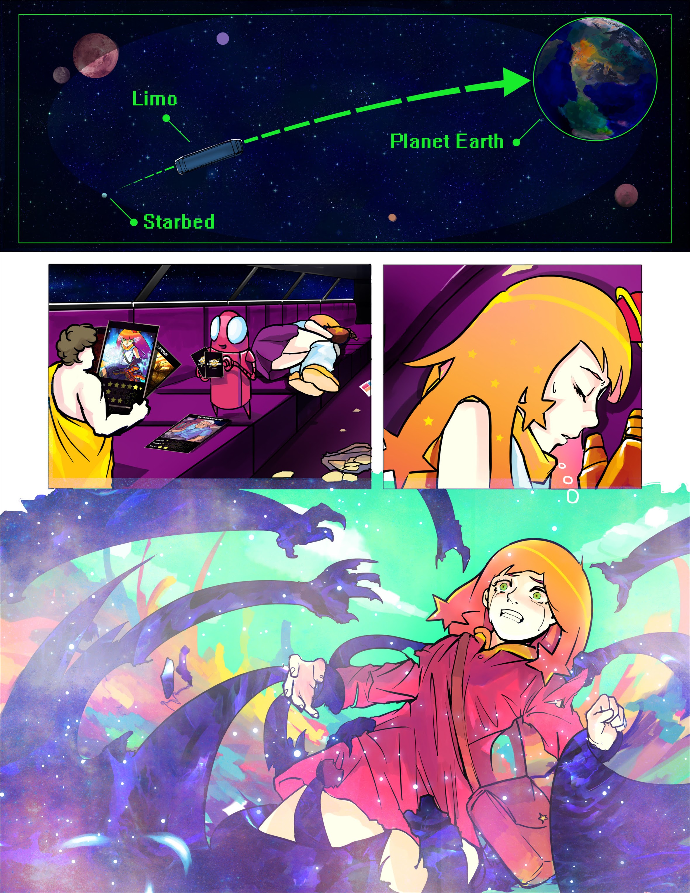 Read online Starpunch Girl comic -  Issue #3 - 3