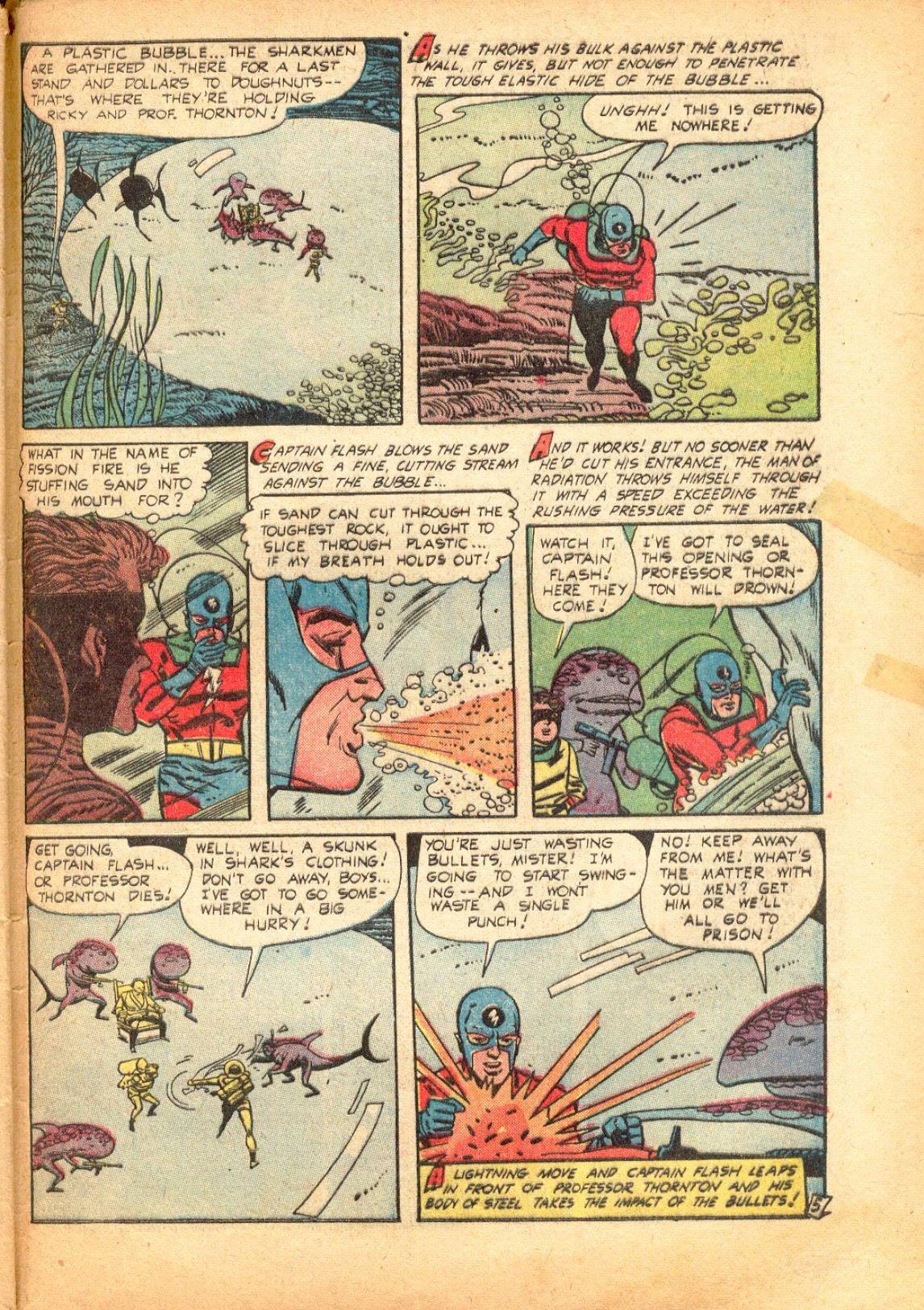 Read online Captain Flash comic -  Issue #3 - 31