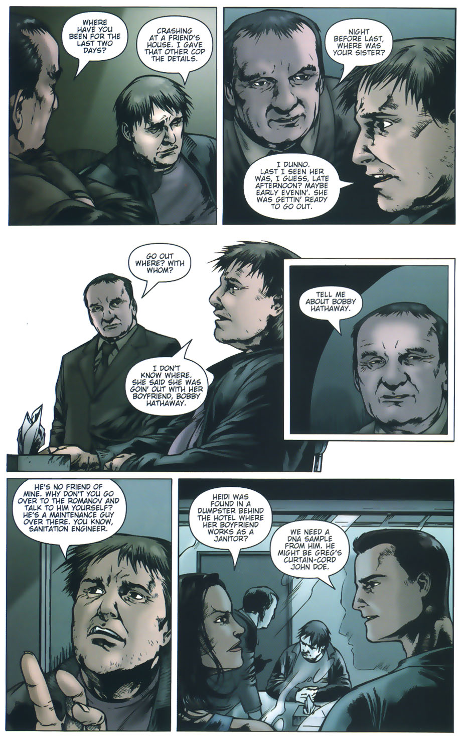 Read online CSI: Crime Scene Investigation comic -  Issue #3 - 22