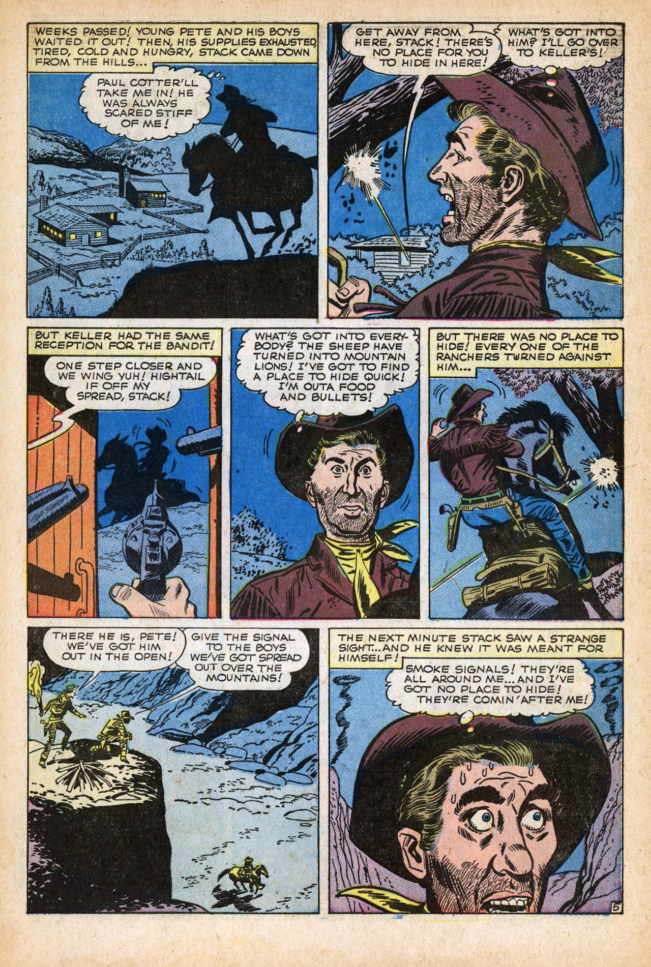 Read online Western Outlaws (1954) comic -  Issue #11 - 31