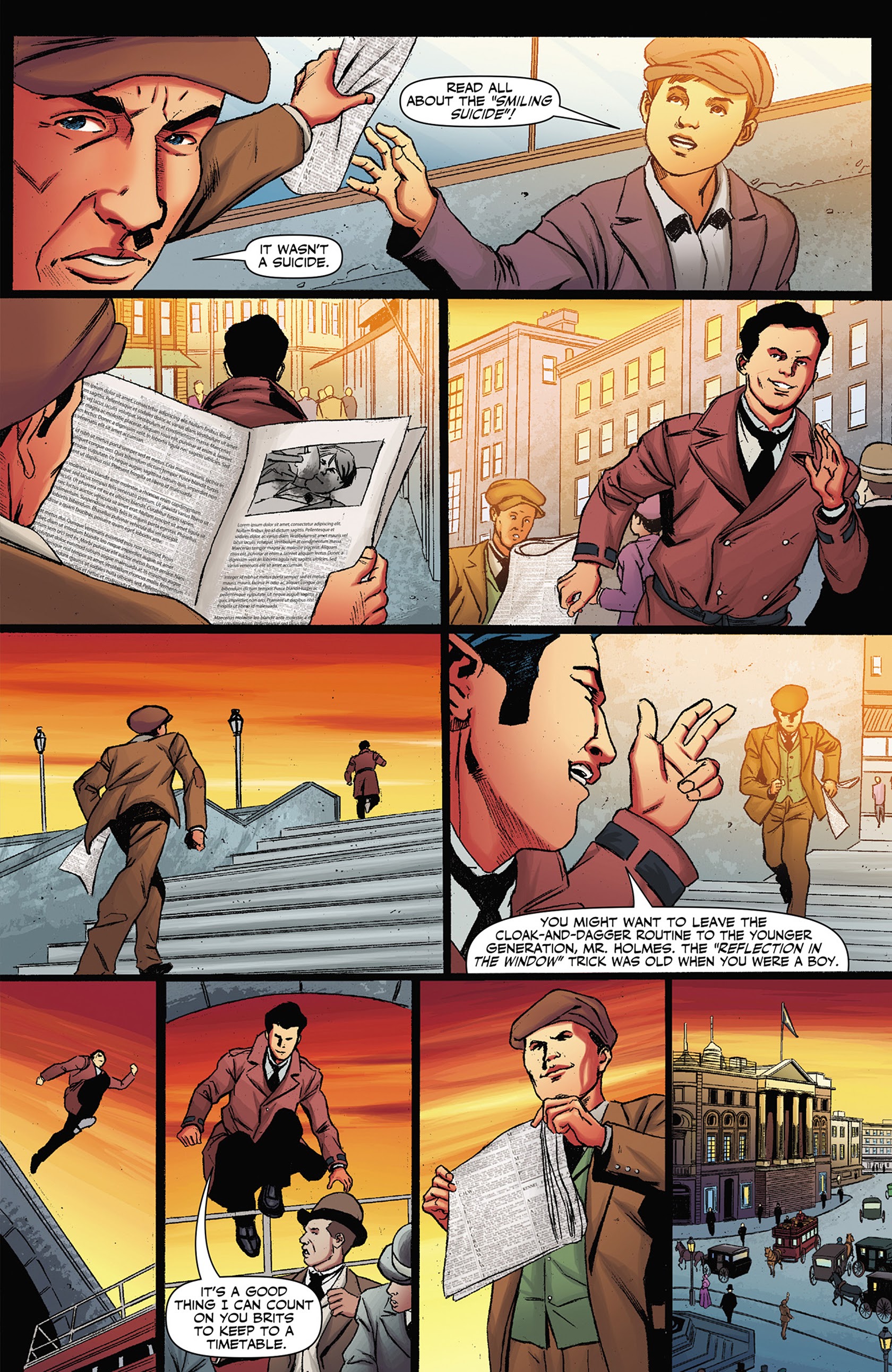 Read online Sherlock Holmes vs. Harry Houdini comic -  Issue #2 - 19