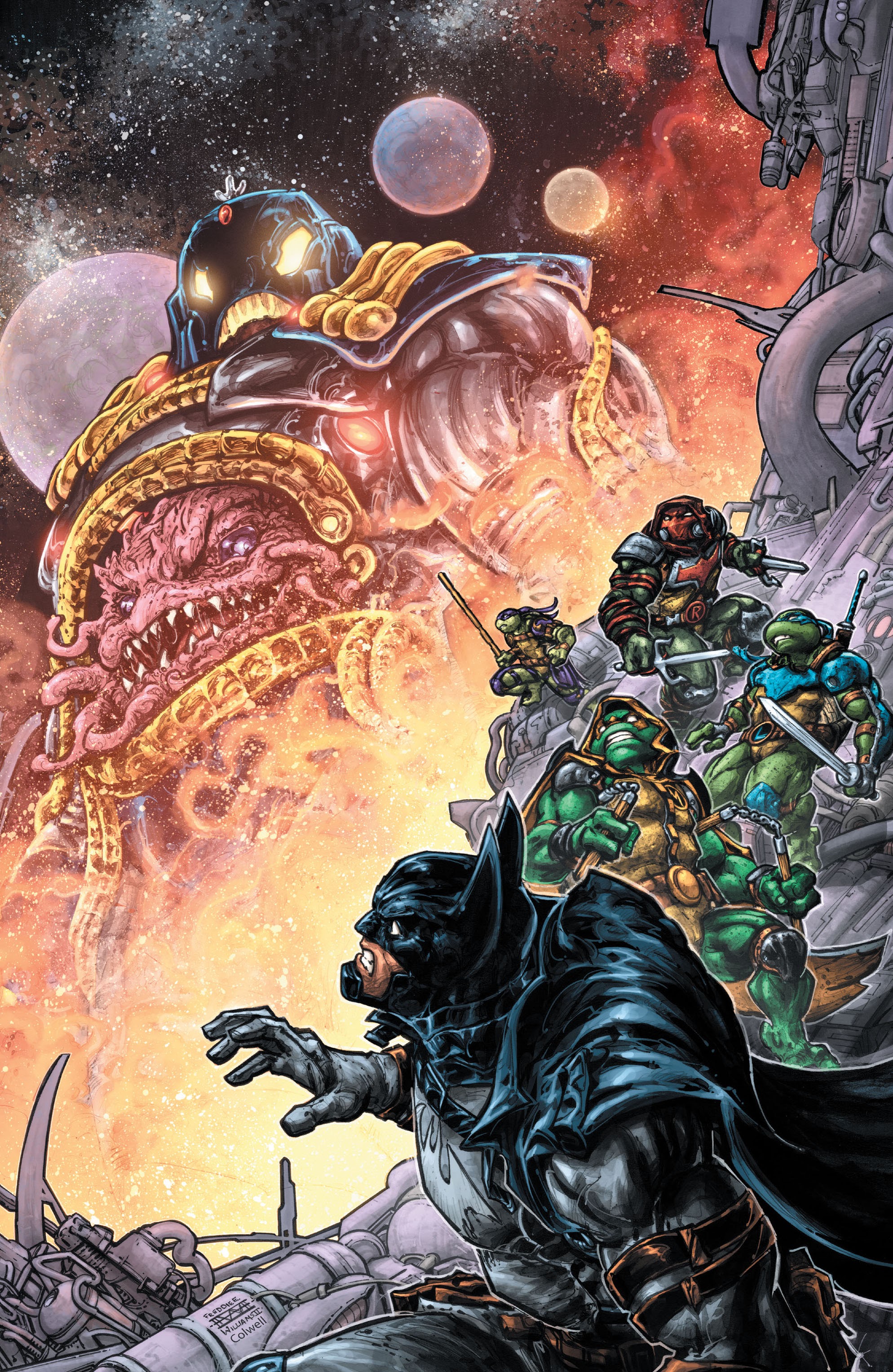 Read online Batman/Teenage Mutant Ninja Turtles III comic -  Issue # _TPB (Part 2) - 25