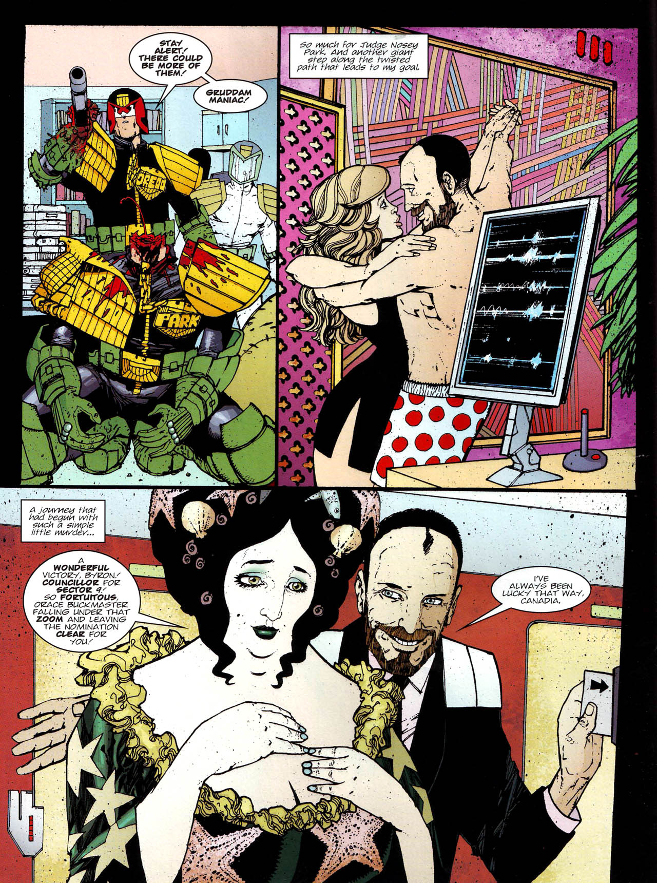 Read online Judge Dredd Megazine (Vol. 5) comic -  Issue #262 - 12