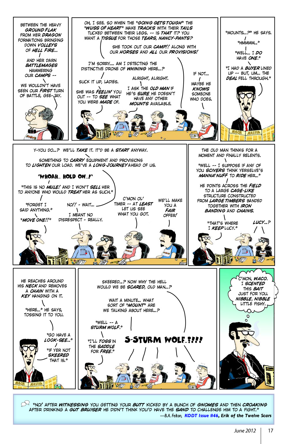 Read online Knights of the Dinner Table comic -  Issue #188 - 19