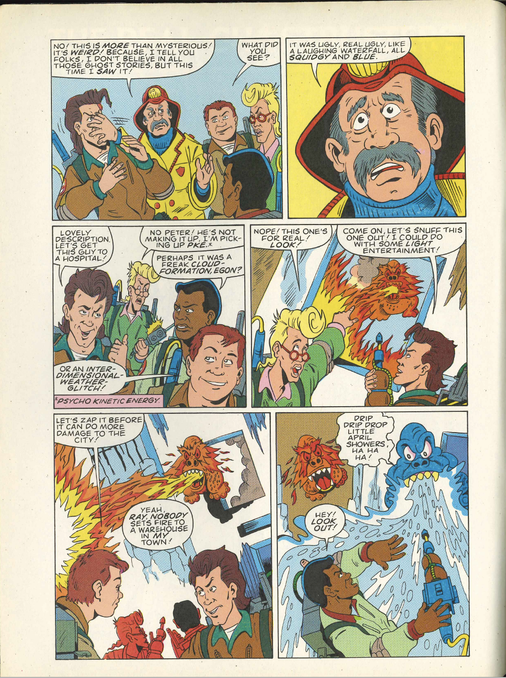 Read online The Real Ghostbusters comic -  Issue #190 - 4