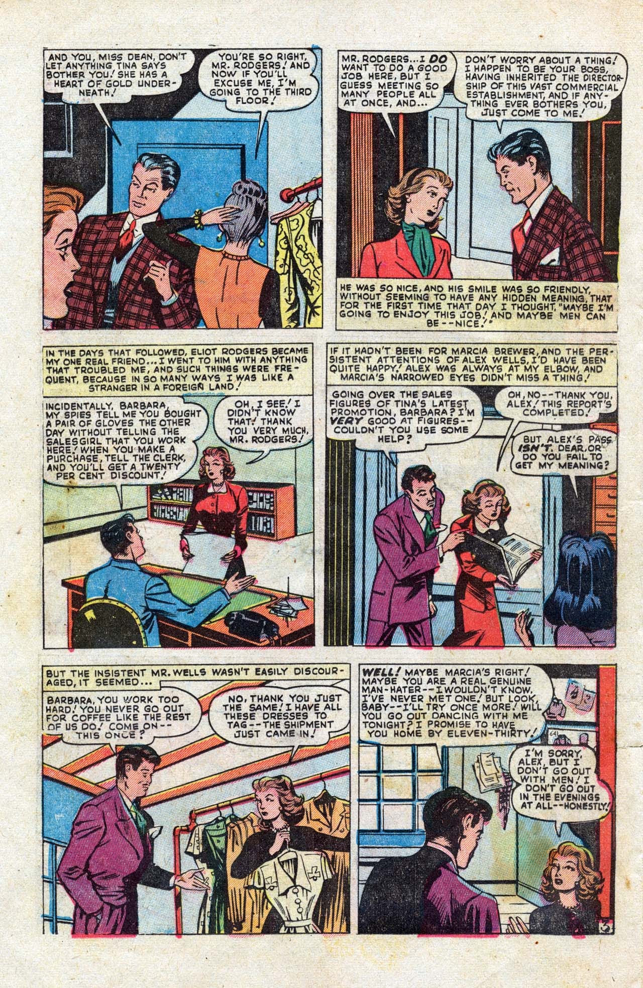 Read online Love Romances comic -  Issue #16 - 22