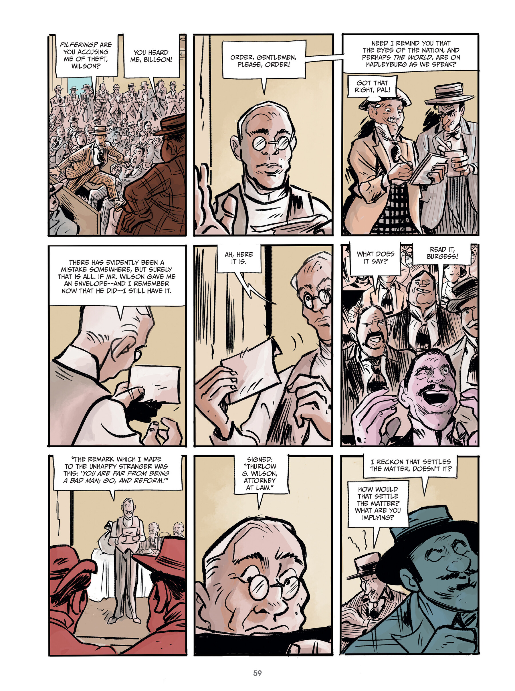 Read online The Man That Corrupted Hadleyburg comic -  Issue # TPB - 56